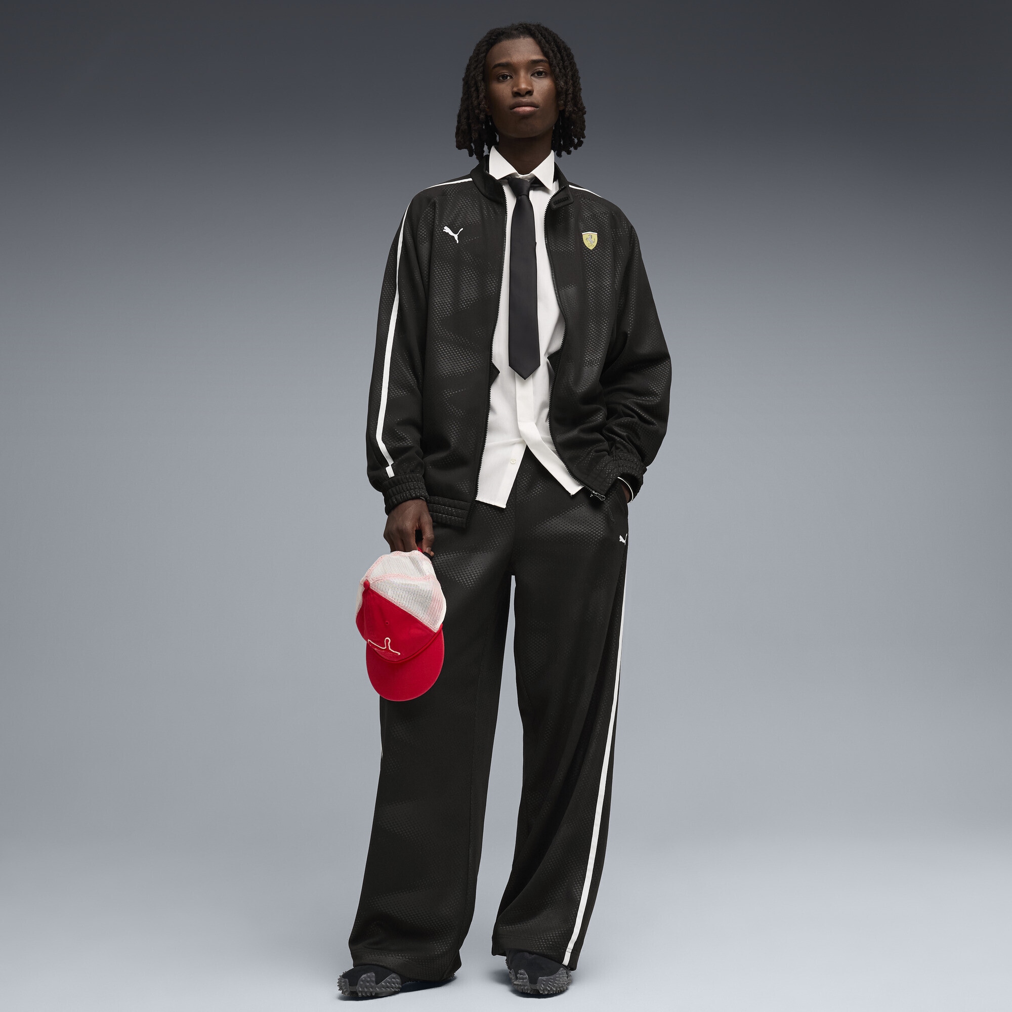 PUMA Sweatjacke »Scuderia Ferrari T7 Oversized Trainingsjacke Herren«