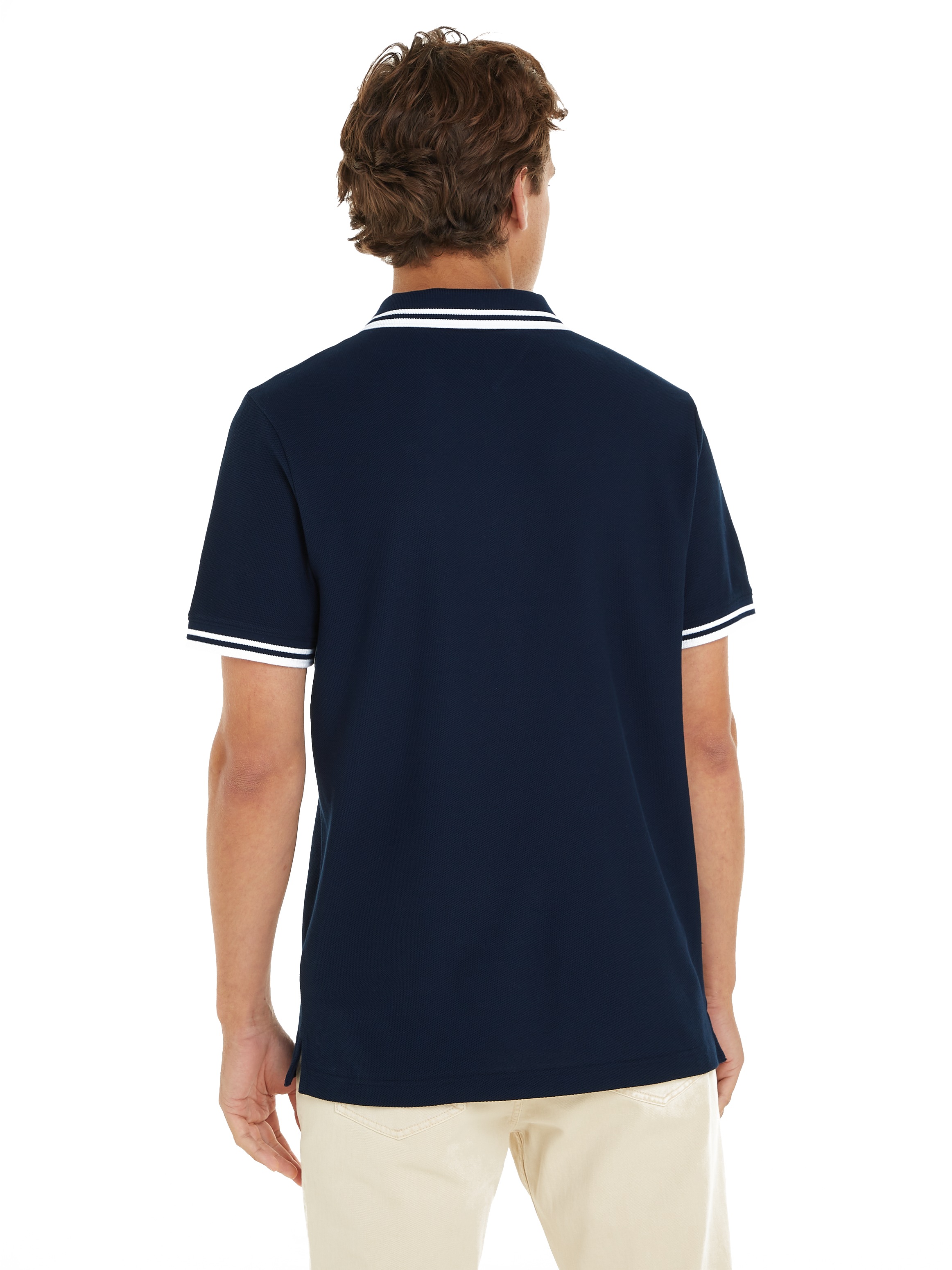 Tommy Jeans Poloshirt "TJM REG TIPPING POLO", mit kontrastfarbenen Details günstig online kaufen