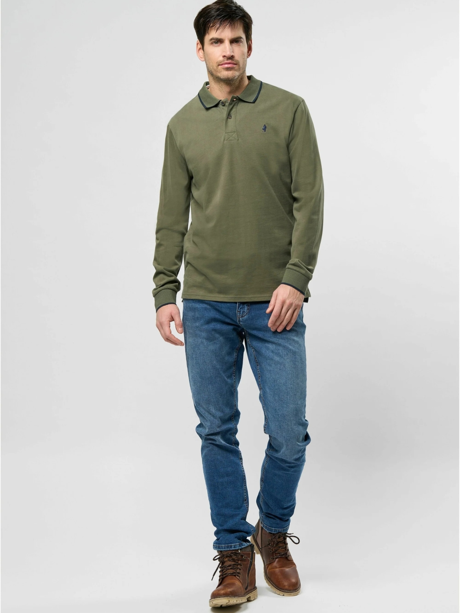 MCS Kurzarmhemd »MCS Polo shirt Jim«