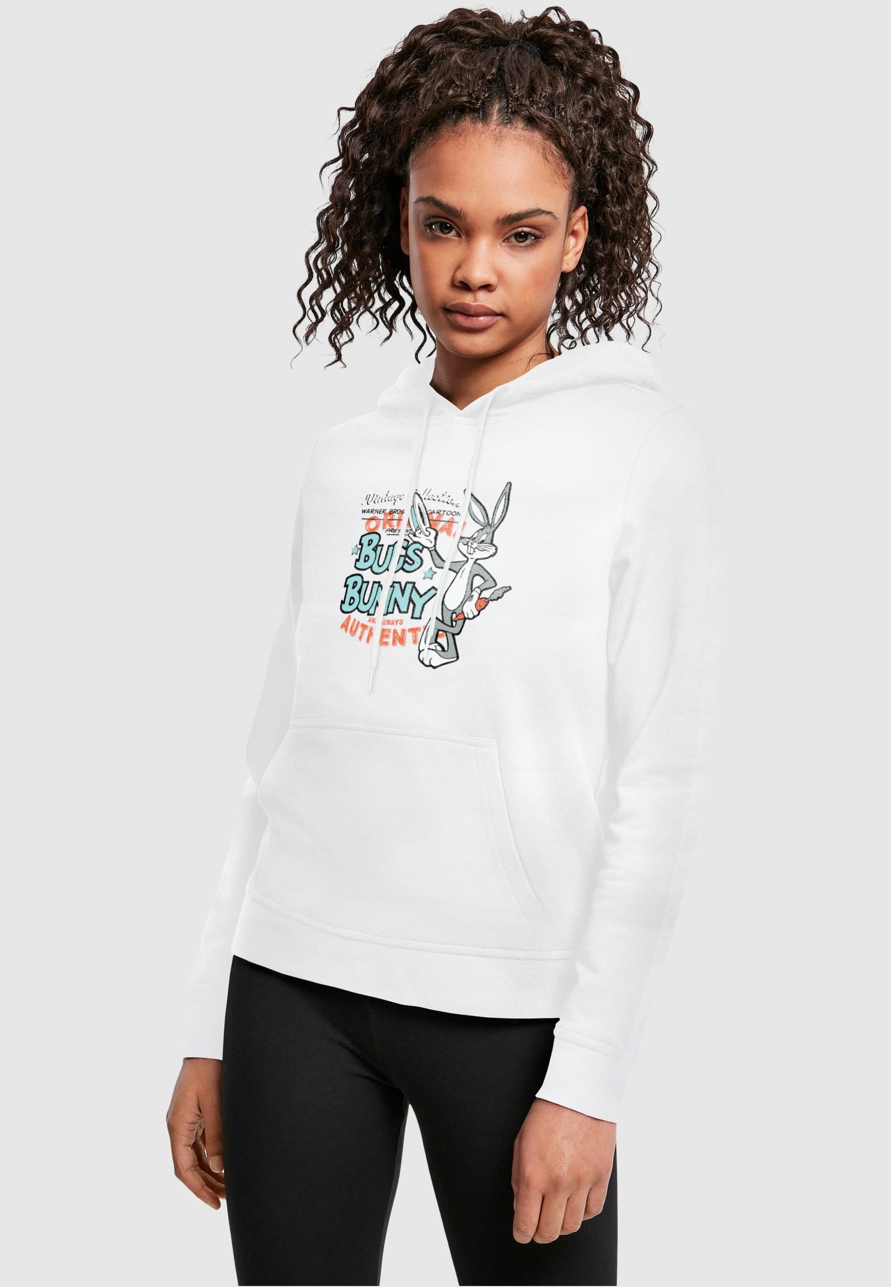ABSOLUTE CULT Kapuzenpullover »ABSOLUTE CULT Damen Ladies Looney Tunes Vintage Bugs Bunny Hoody«, (1 tlg.)