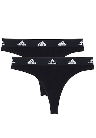 adidas Sportswear Stringai (2er-Pack) Thong su minkštas ...