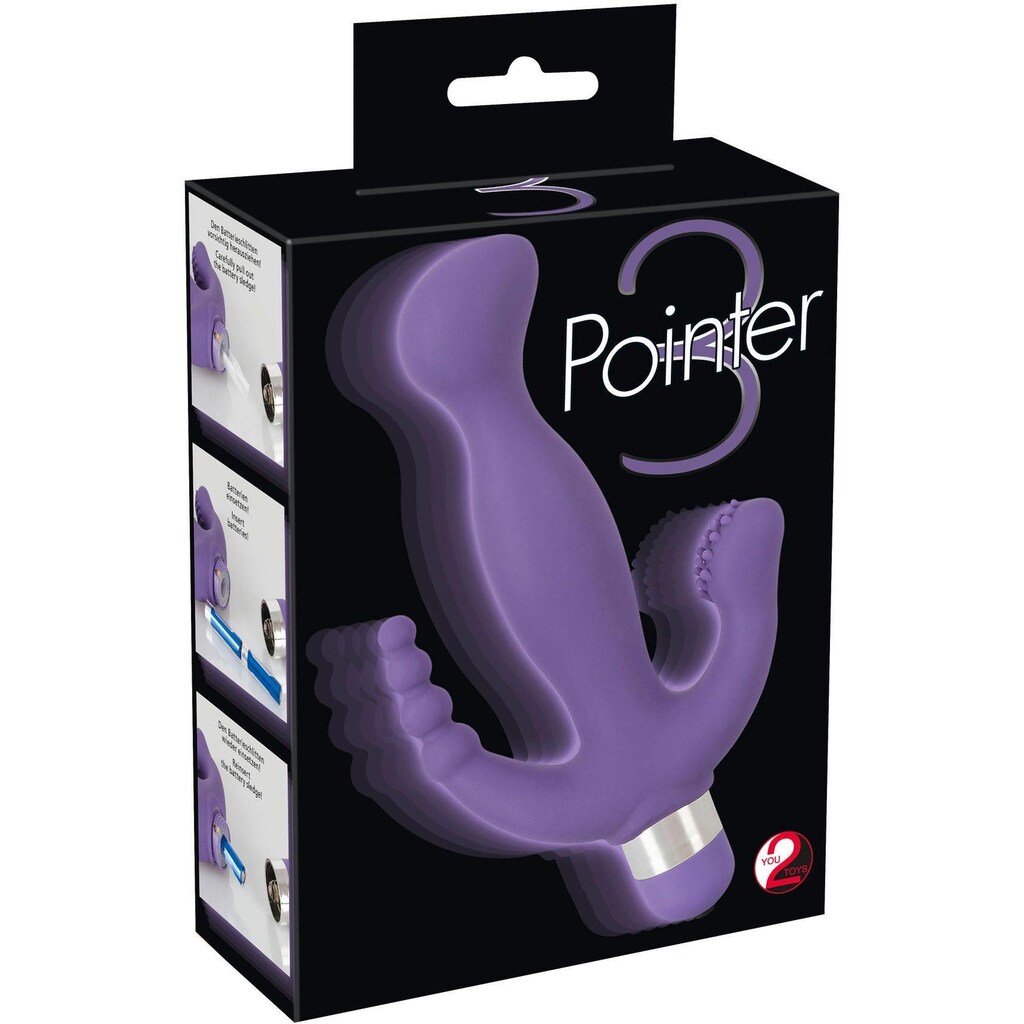 You2Toys Doppel-Vibrator »Doppelvibrator „3 Pointer“«