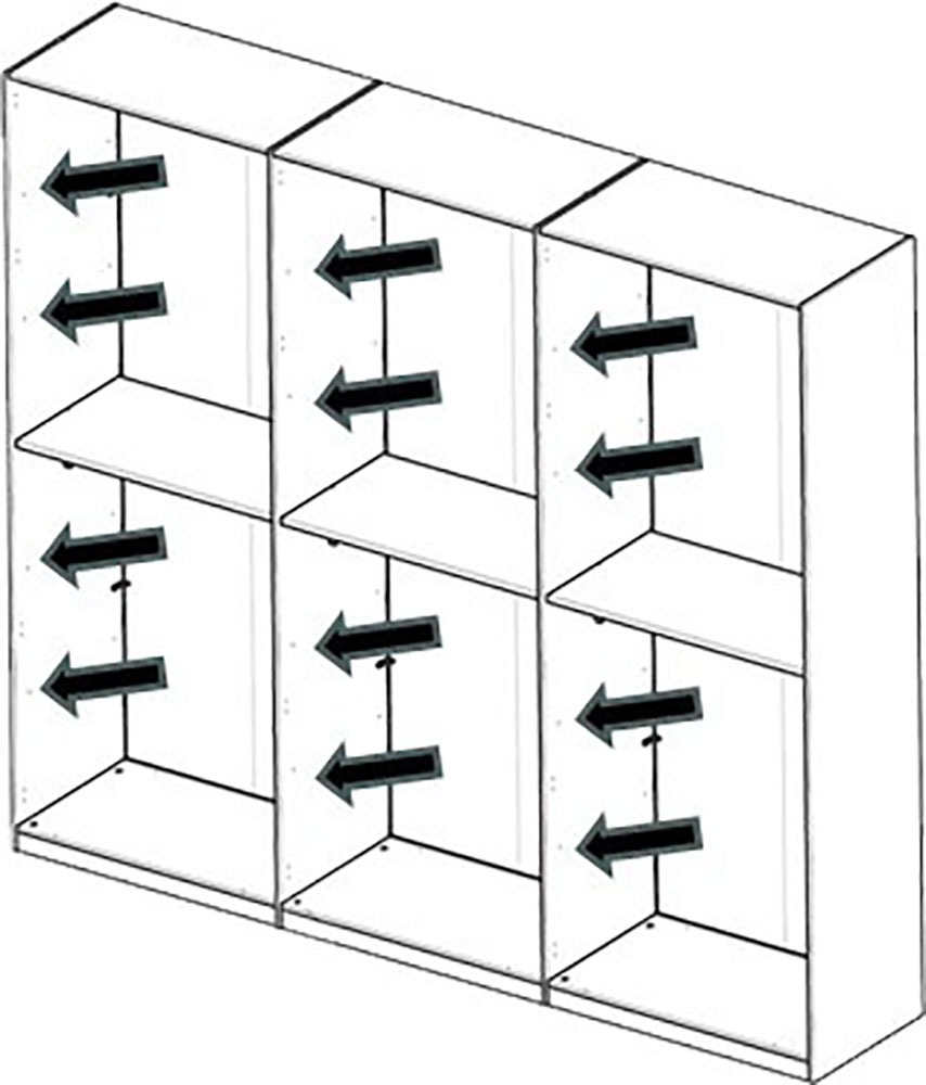 Thumbnail - Home affaire Einlegeboden "Jupiter – Steingrau (1 St.), 22 mm stark, ideale Stauraumhilfe" Breite 89 cm, passend für Dre...