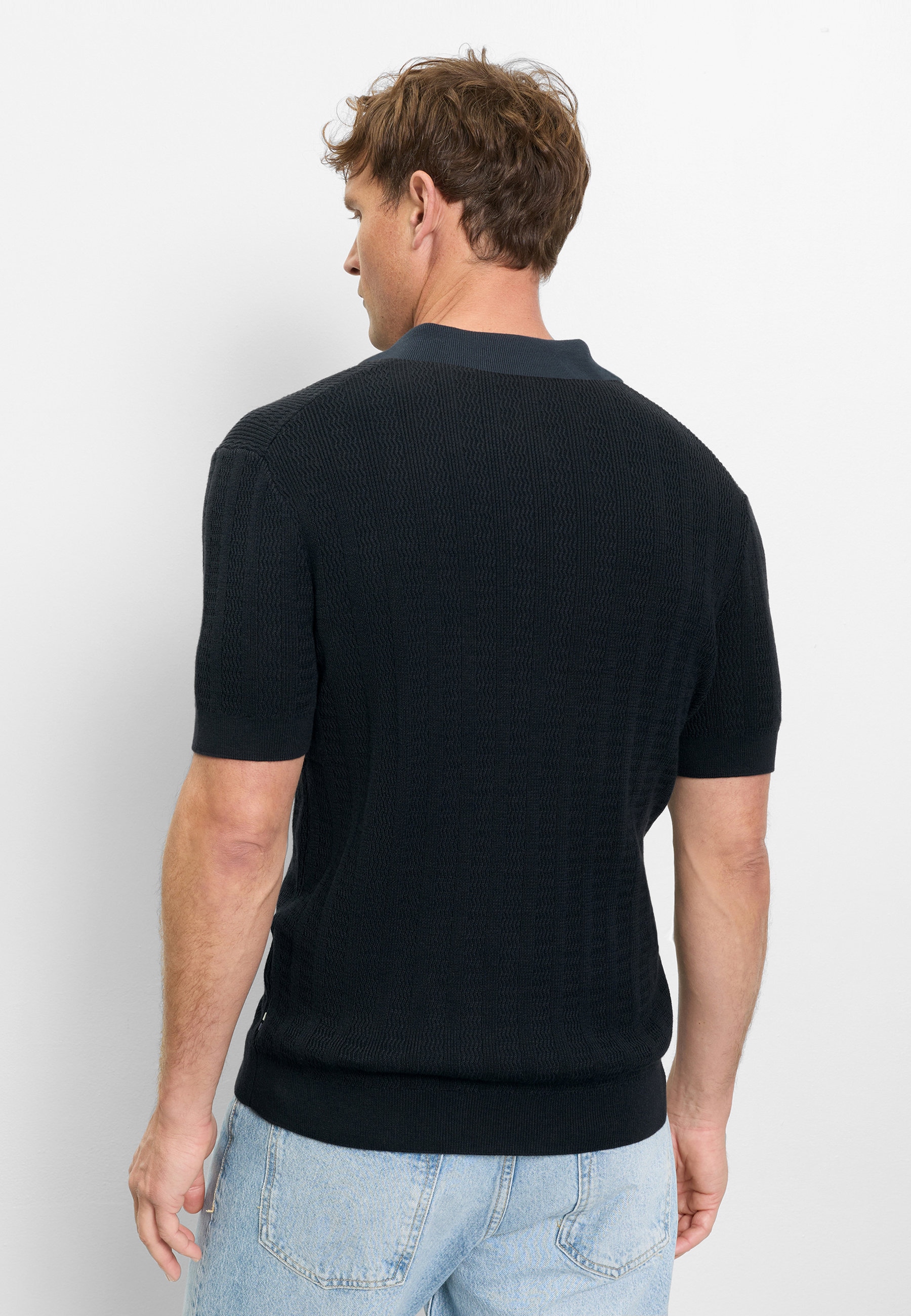 OLYMP Poloshirt »OLYMP Casual Strick«