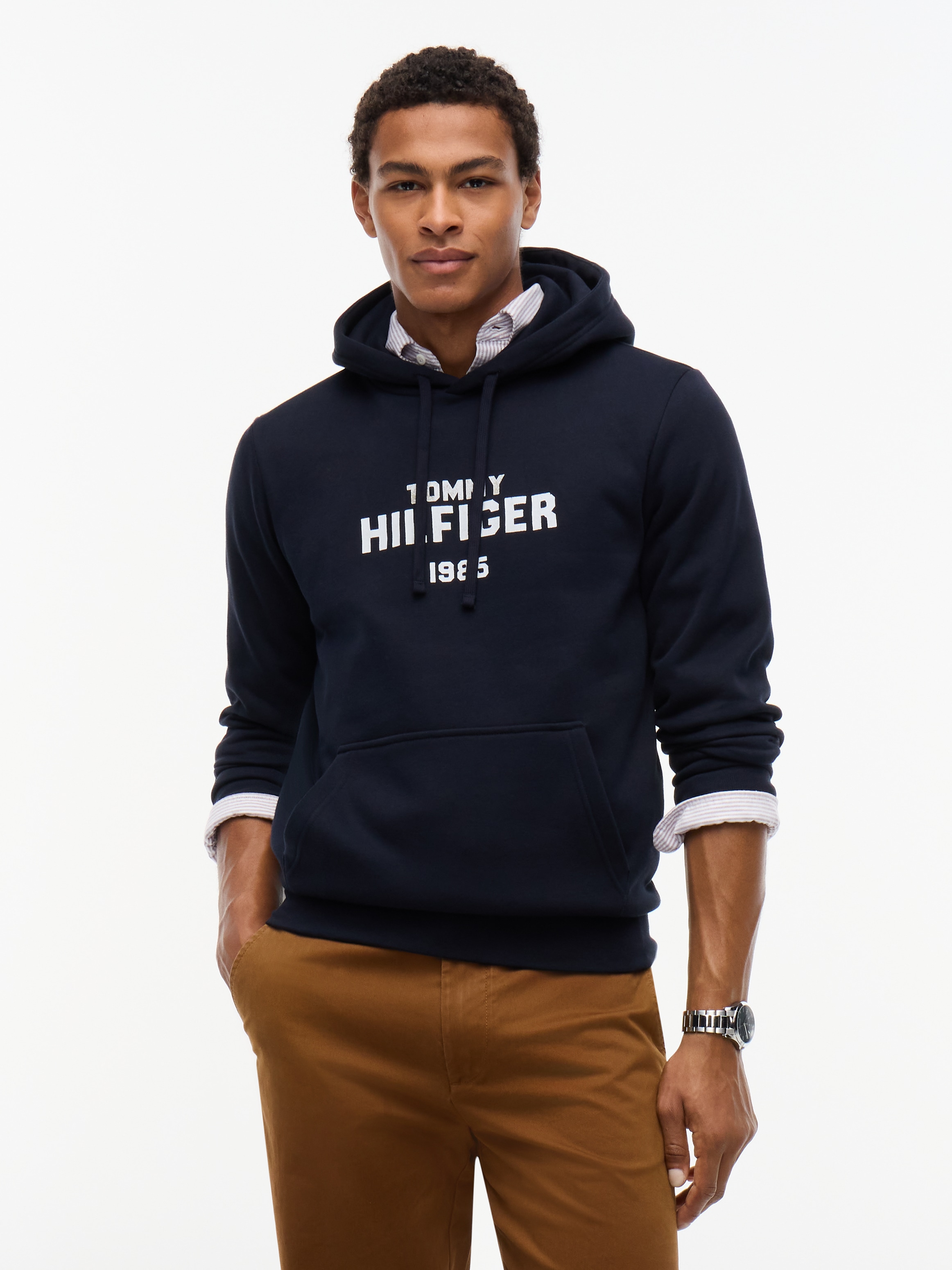 Tommy Hilfiger Hoodie "HILFIGER STACK REGULAR FLEECE"