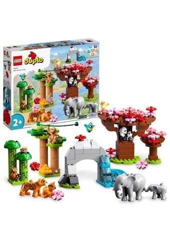 LEGO® Konstruktionsspielsteine »Wilde Tiere Asiens (10974), LEGO® DUPLO«, (118 St.),... kaufen