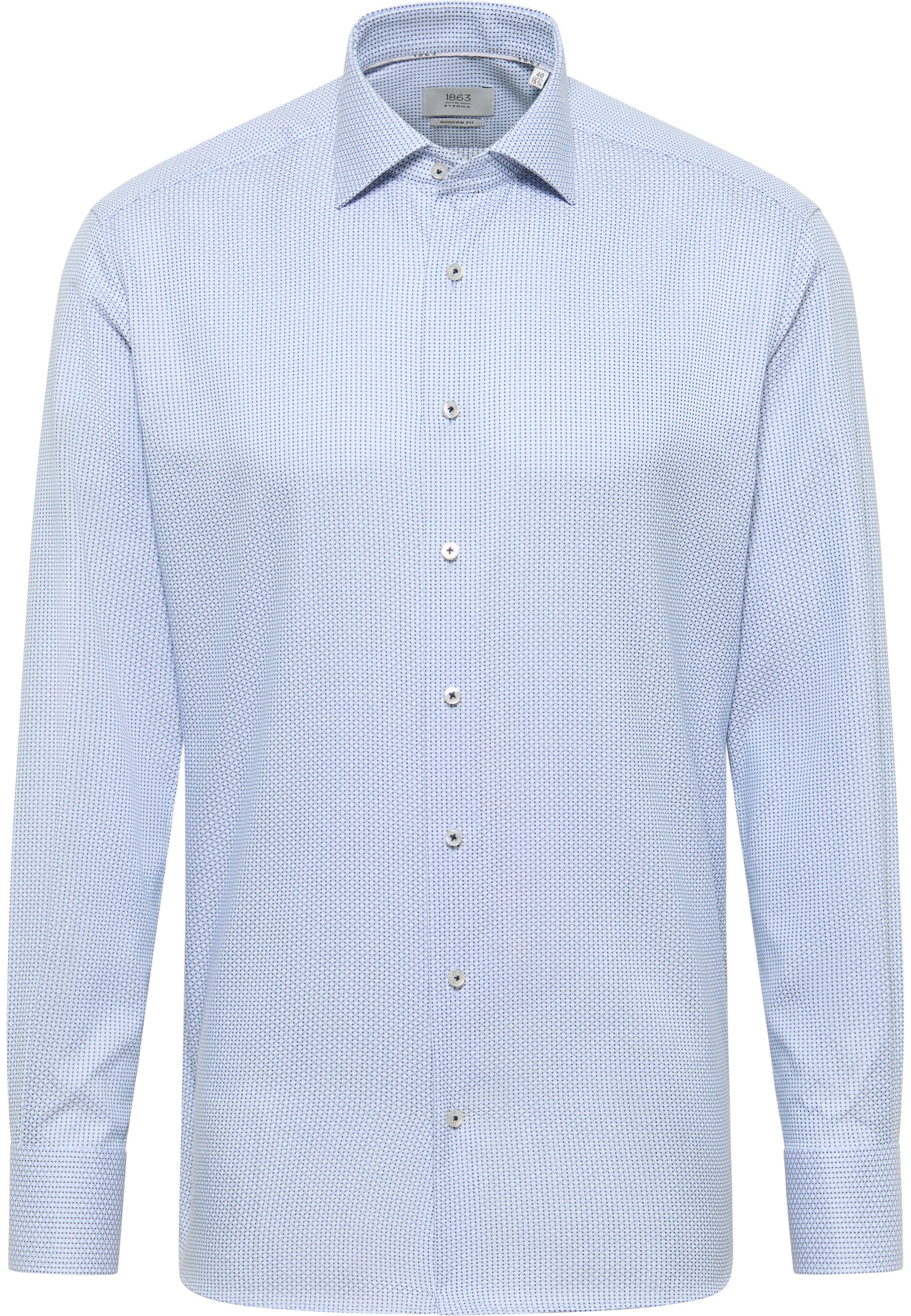 Eterna Langarmhemd »MODERN FIT« NON IRON (bügelfrei)