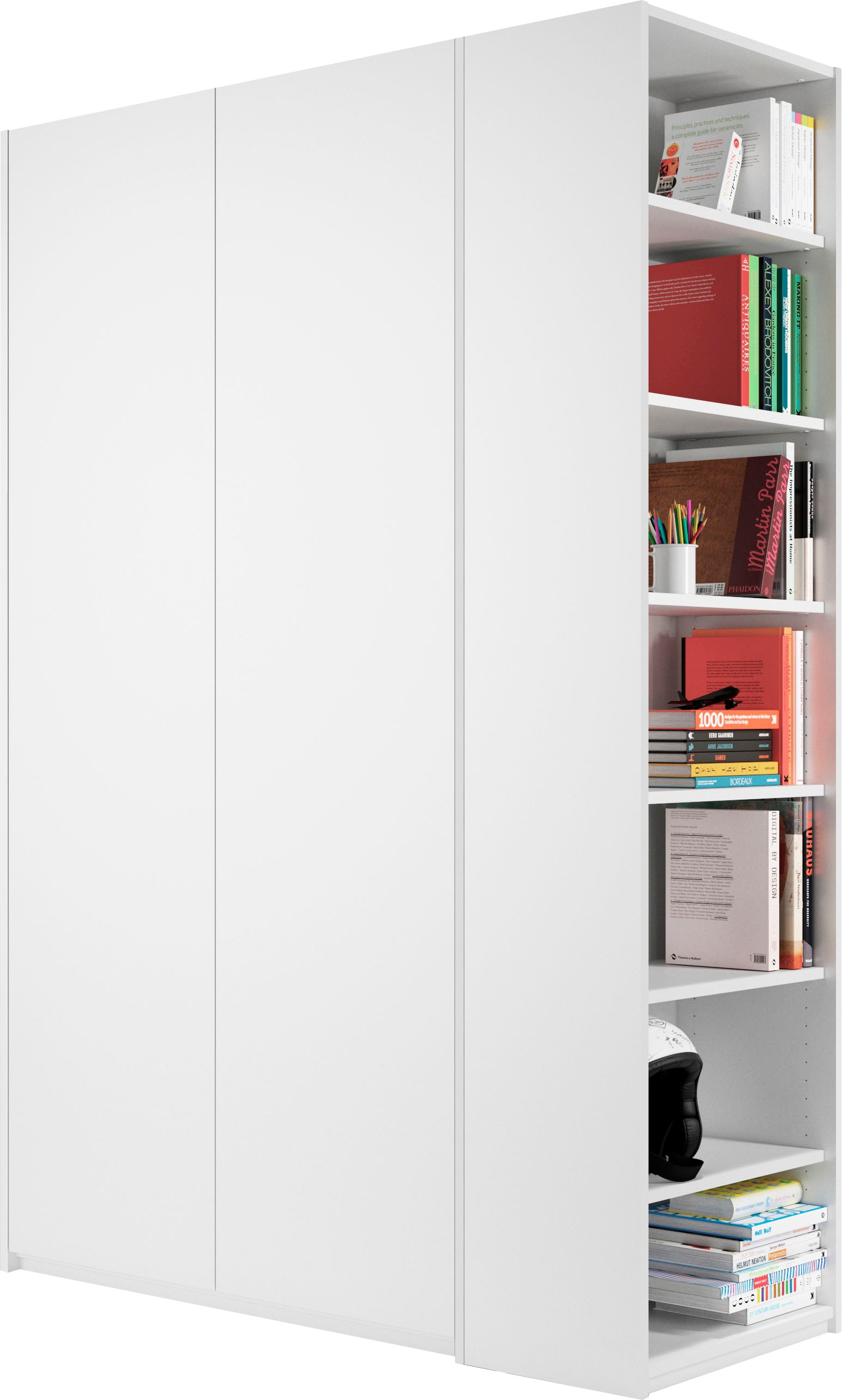 oder Müller »Modular rechts 1«, Variante Kleiderschrank BAUR | Seitenregal inklusive montierbarem links LIVING Plus SMALL