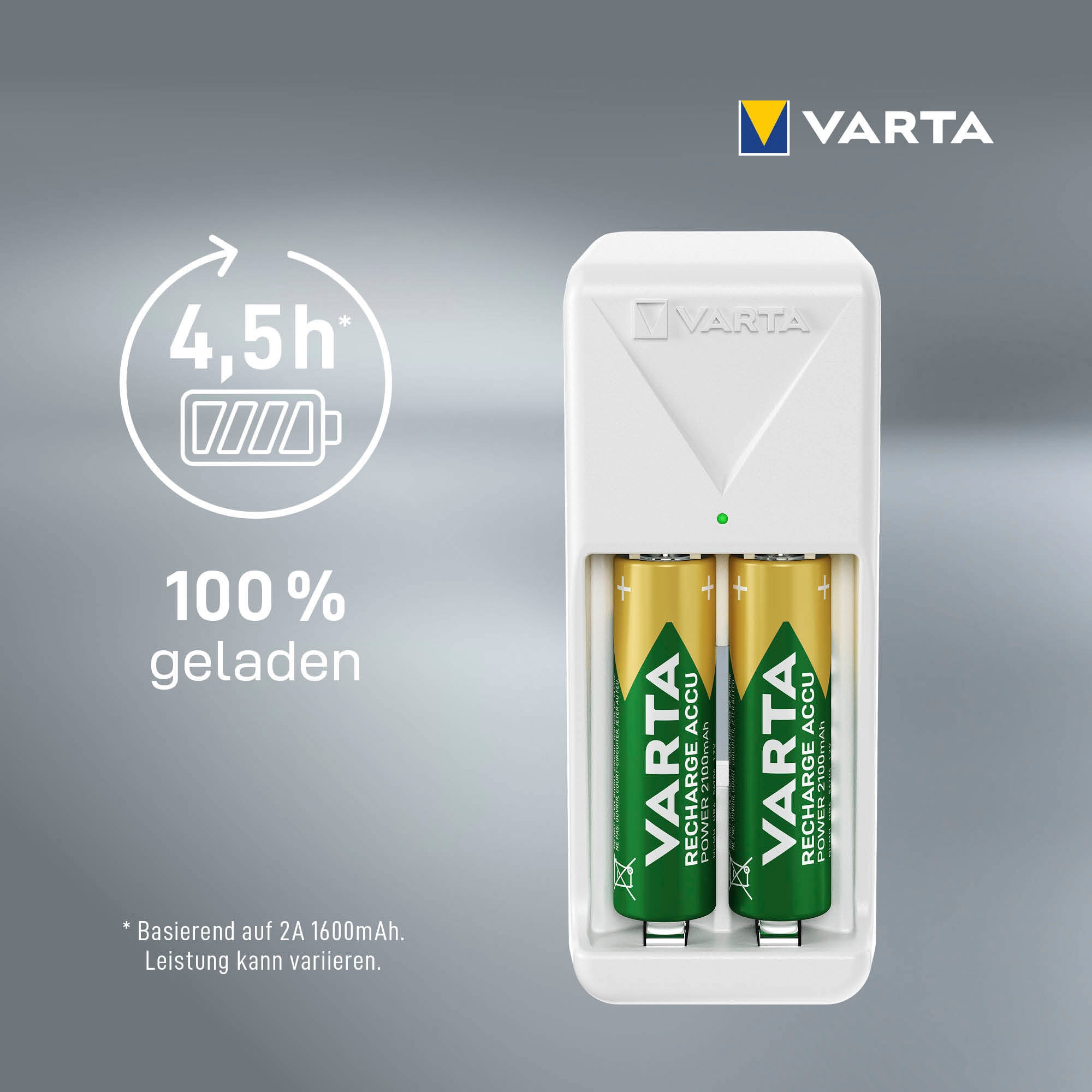 VARTA Batterie-Ladegerät »Mini Charger«, (1 St.)