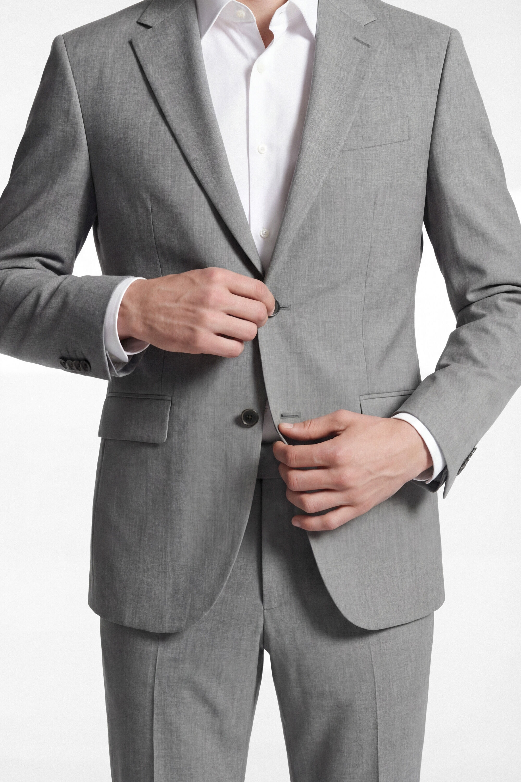 Thomas Goodwin Anzug »2285« gerade mit zwei seitlichen Rückenschlitzen
