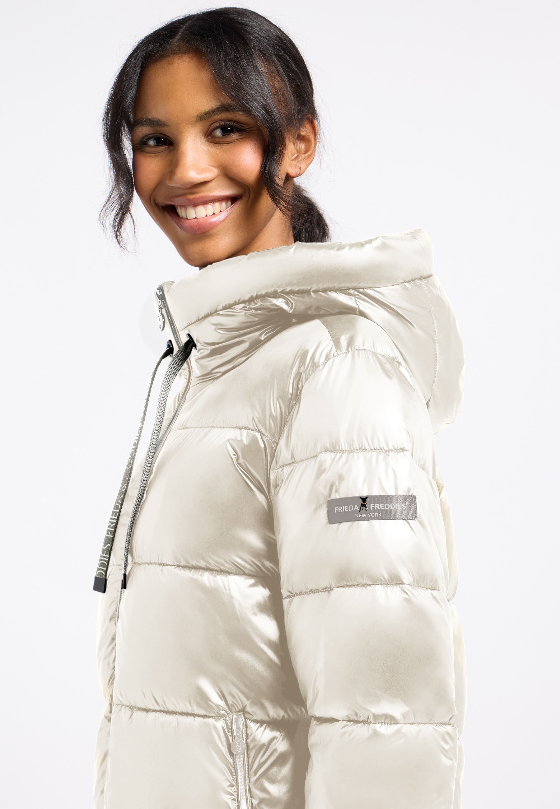 Frieda & Freddies Winterjacke »Frieda & Freddies Steppjacke mit Kapuze«