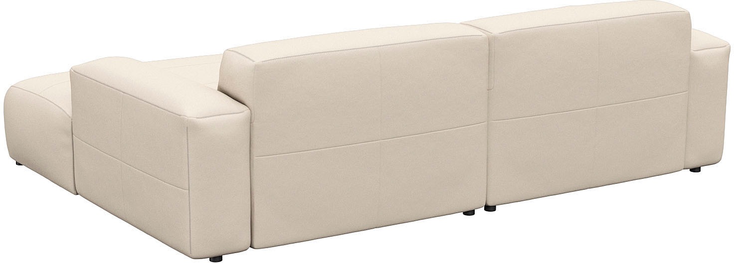 Thumbnail - FLEXLUX Ecksofa "Lucera Chaislongue rechts oder links, L-Form, bequem" modern & anschmiegsam, Kaltschaum, Stahl-Wellenun...