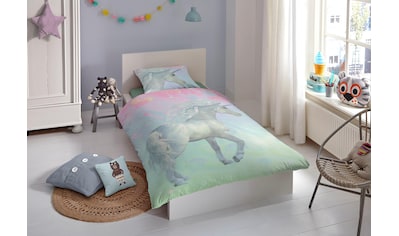 good morning Kinderbettwäsche »Unicorn«, (2 tlg.), 100% Baumwolle kaufen