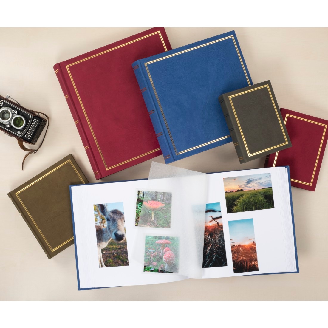Hama Fotoalbum »Super Jumbo Album "London", 34x35 cm, 80 weiße Seiten«