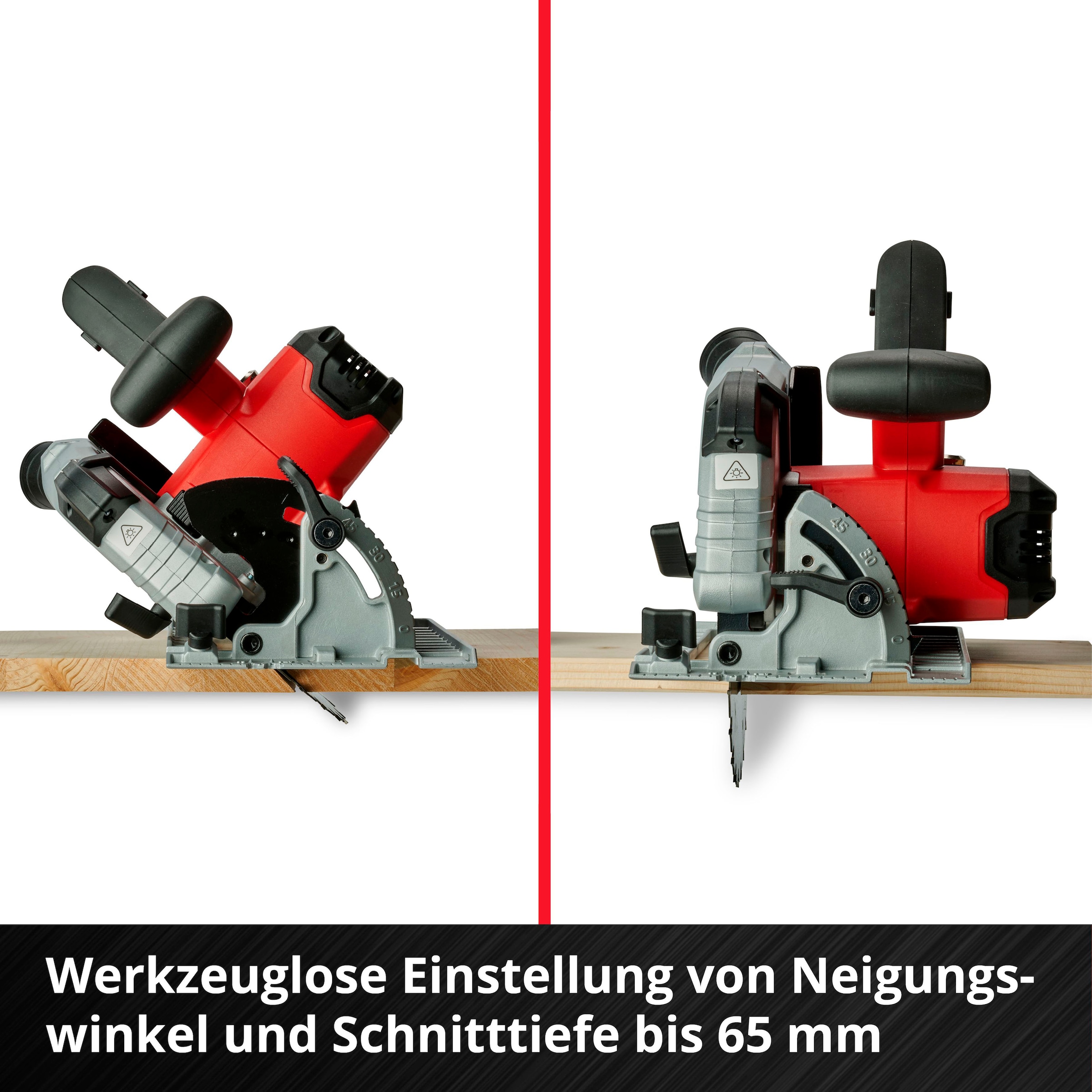 Einhell Akku-Handkreissäge »TP-CS 18/190 Li BL - Solo«, (1 St.), ohne Akku und Ladegerät