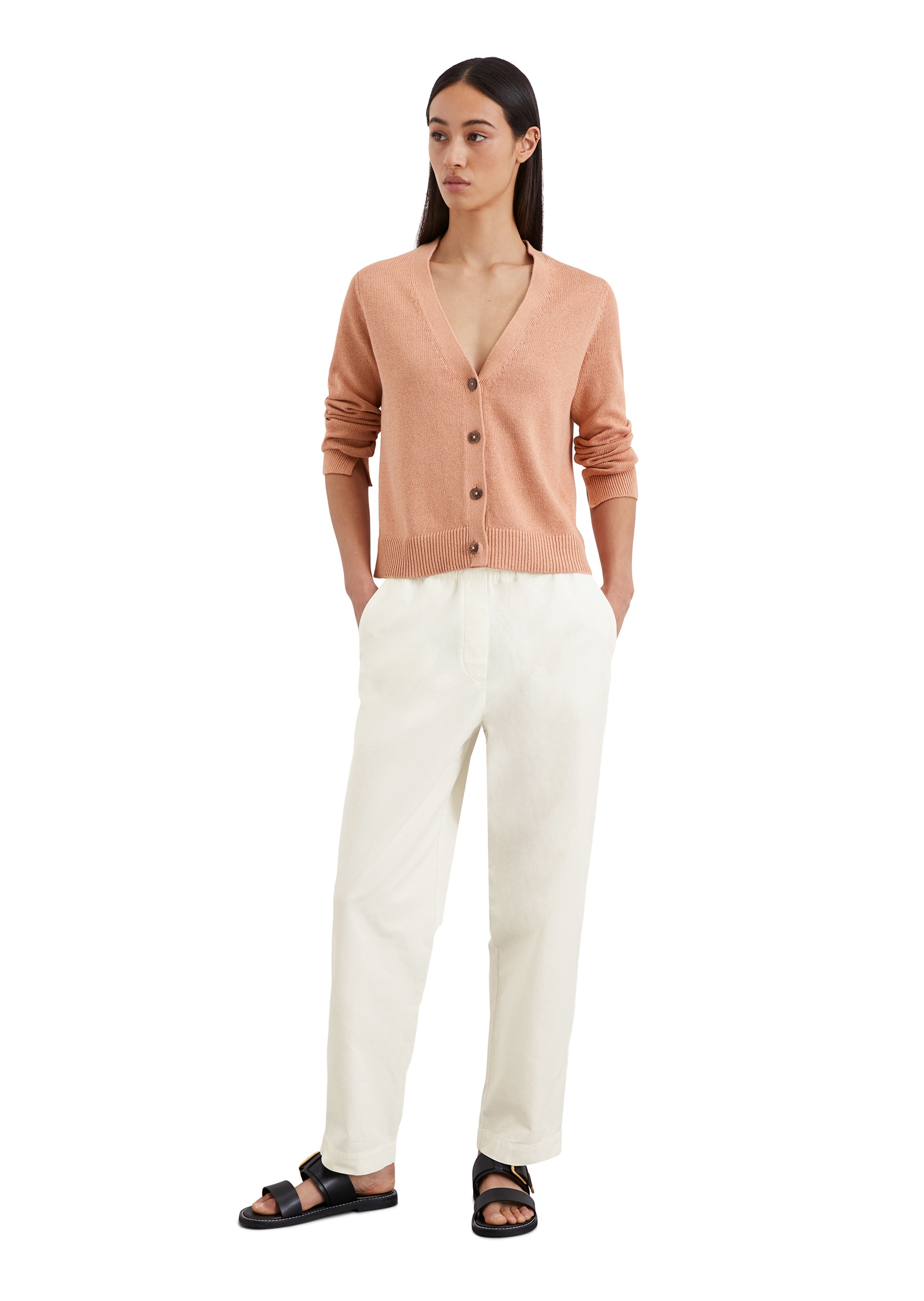 Marc O'Polo Cardigan »aus Organic Cotton-Leinen-Mix«