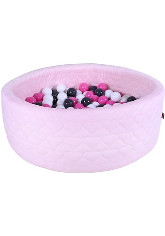 Knorrtoys ® Bällebad »Cosy Heart Rose« su 300 Bä...