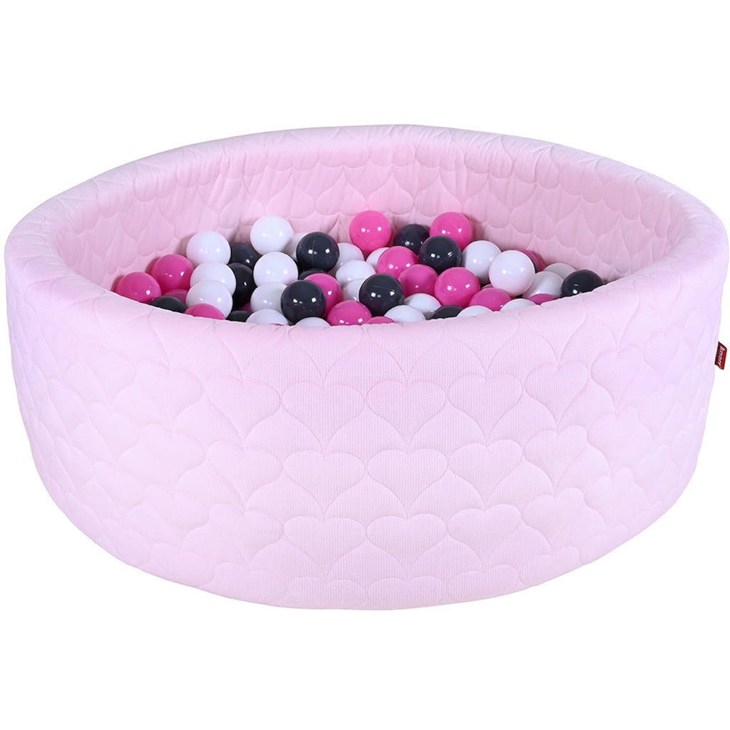 Knorrtoys® Bällebad »Soft, Heart Rose«