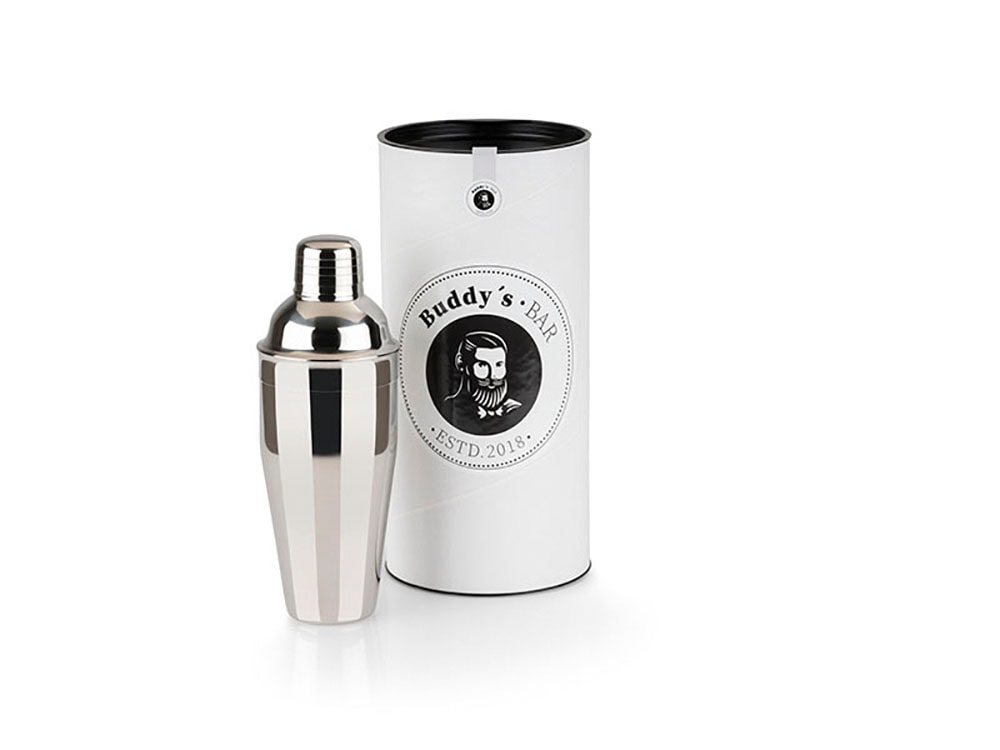 Buddy's Cocktail Shaker »Classic« Edelstahl-Lo...