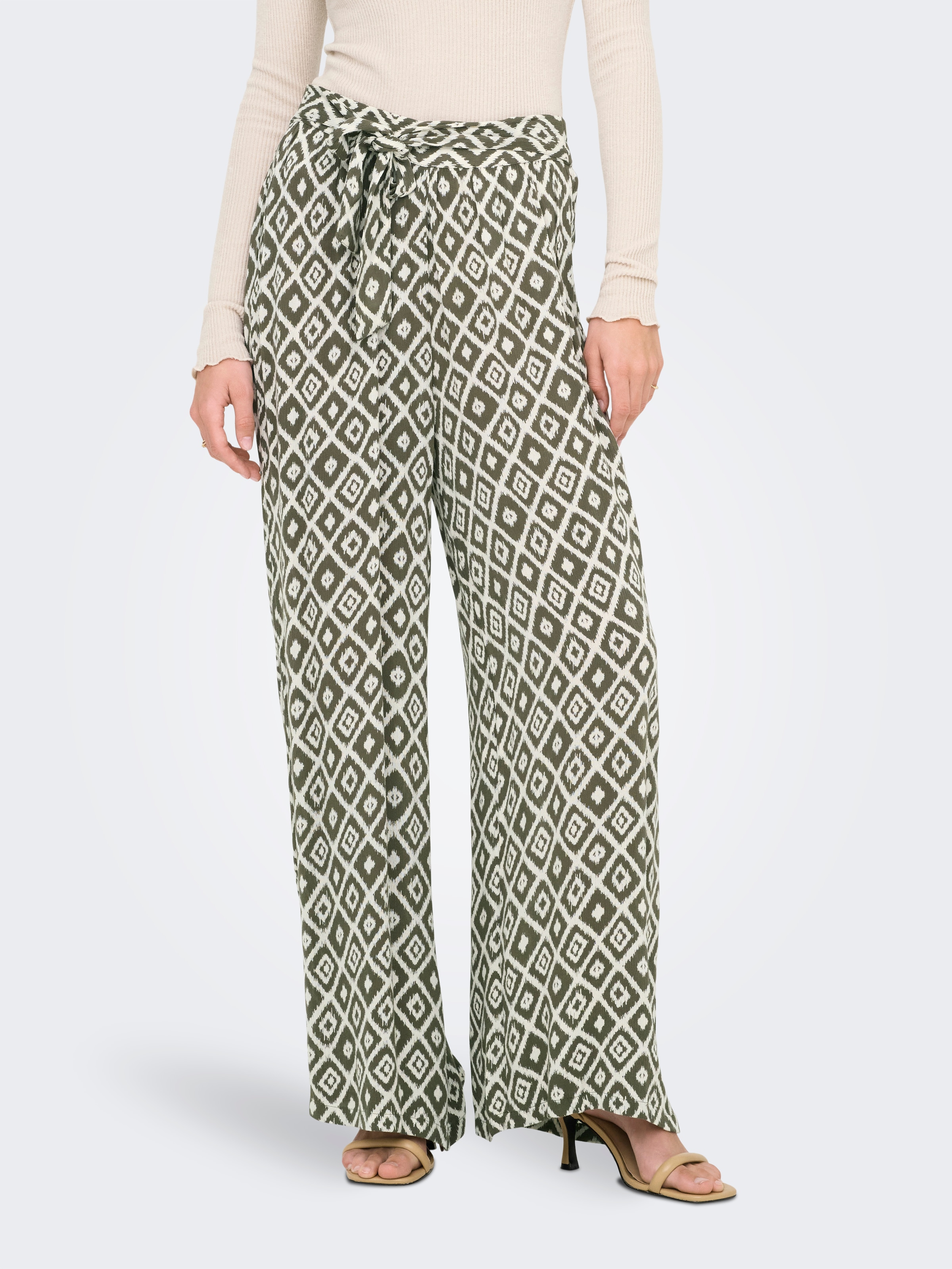 ONLY Schlupfhose "ONLPAKJA LIFE AOP BELT PANTS WVN NOOS" günstig online kaufen