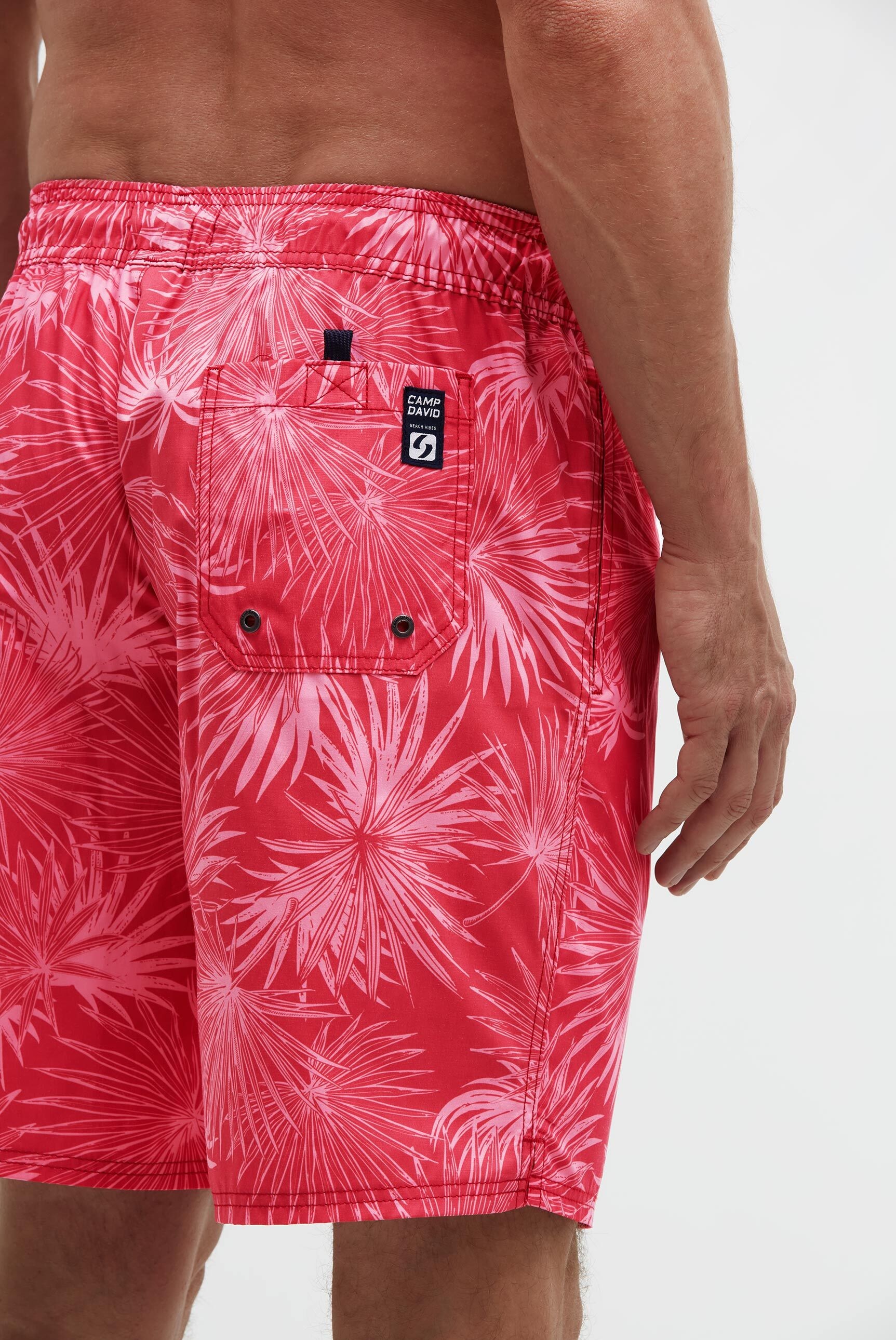 CAMP DAVID Badeshorts mit Einschubtaschen & einer Gesäßtasche