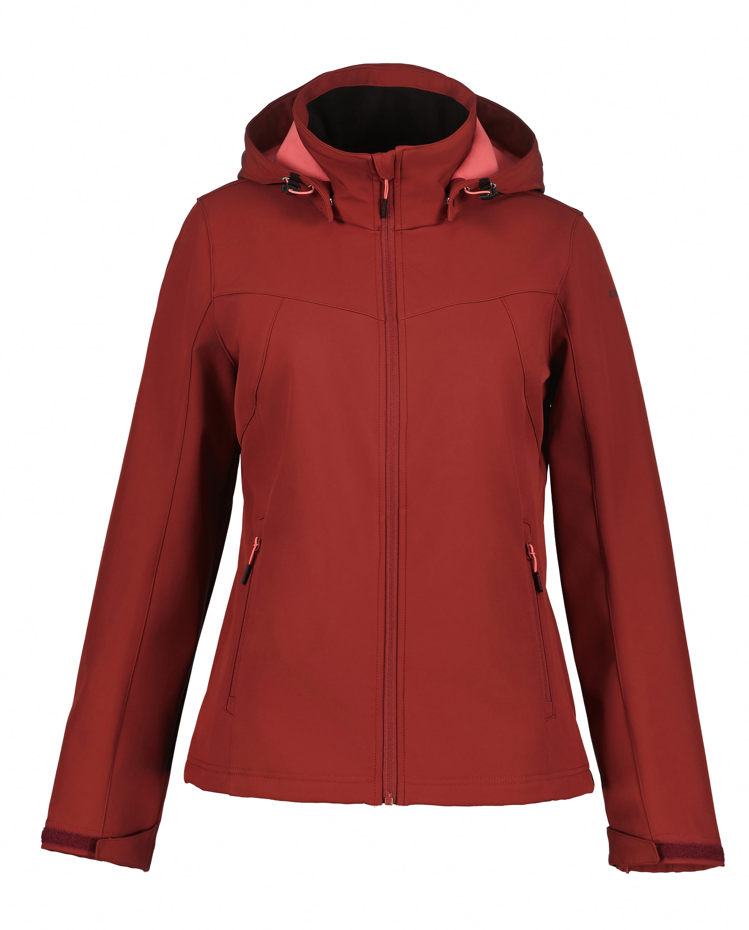 Icepeak Softshelljacke "BRENHAM" mit Kapuze mit abnehmbarer Kapuze, winddic günstig online kaufen