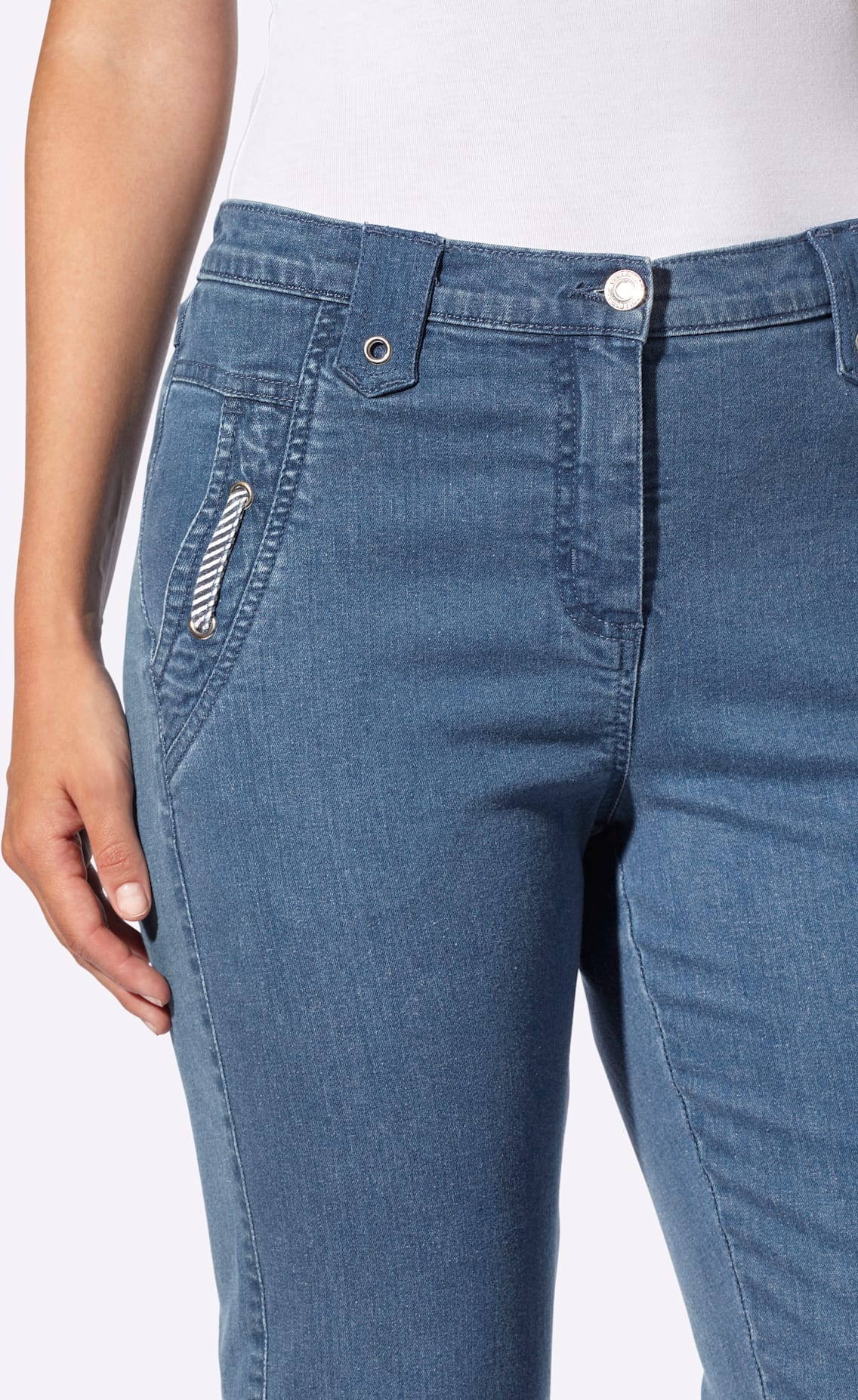 Casual Looks Bequeme Jeans 1 tlg.