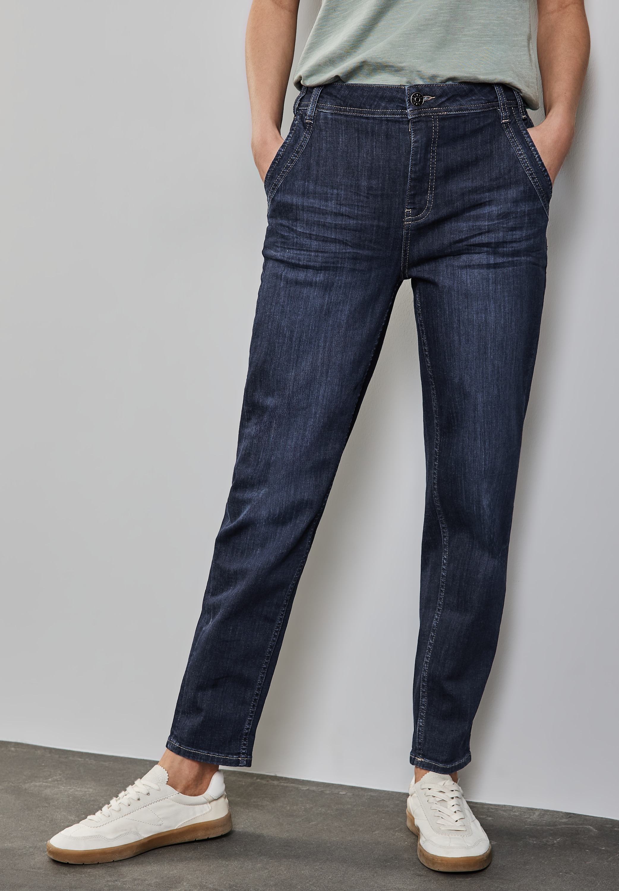 STREET ONE Stretch-Jeans »Style Denim-Mom« su Str...