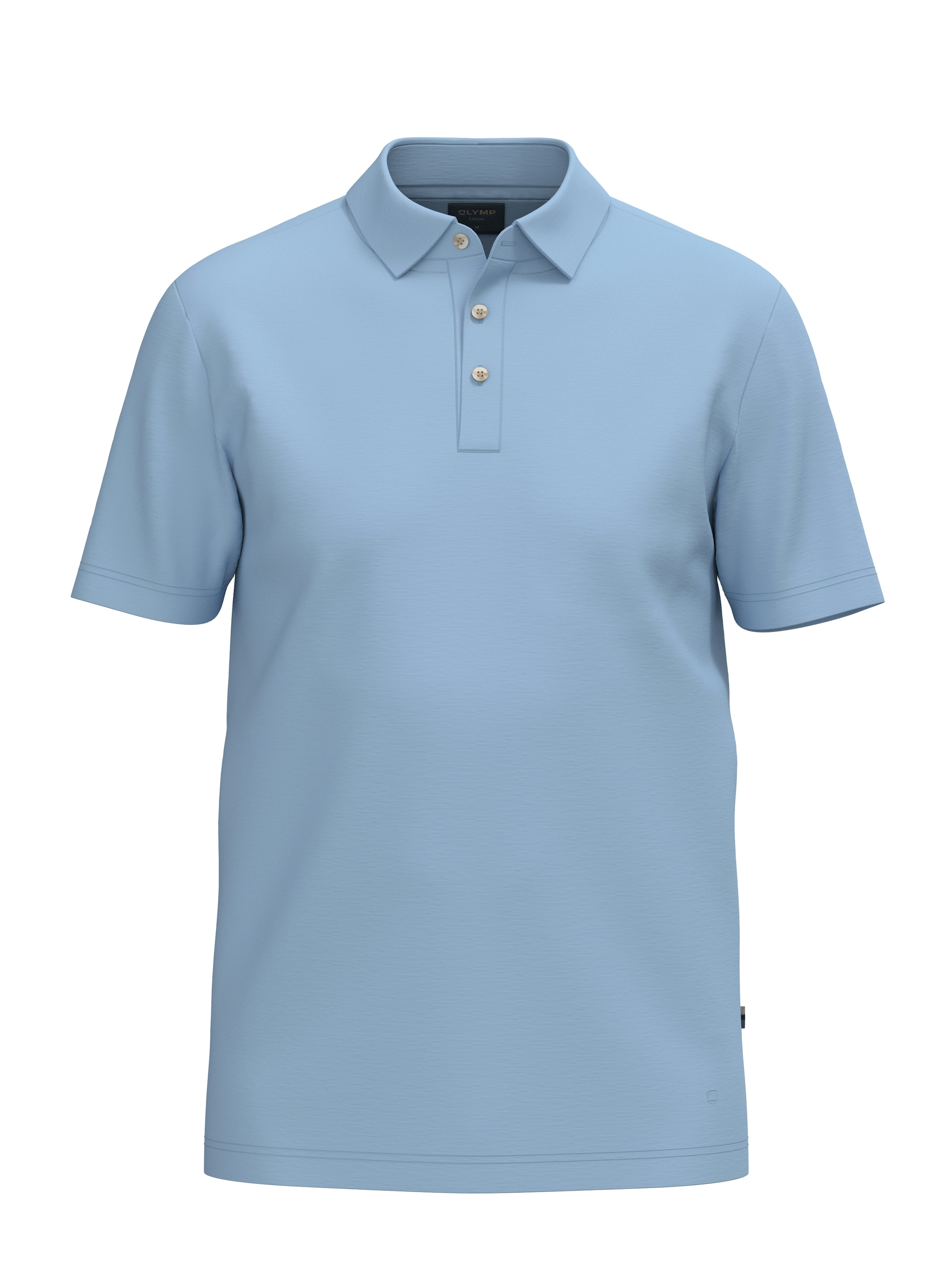 OLYMP Poloshirt aus hochwertigem Leinen, unifarben günstig online kaufen