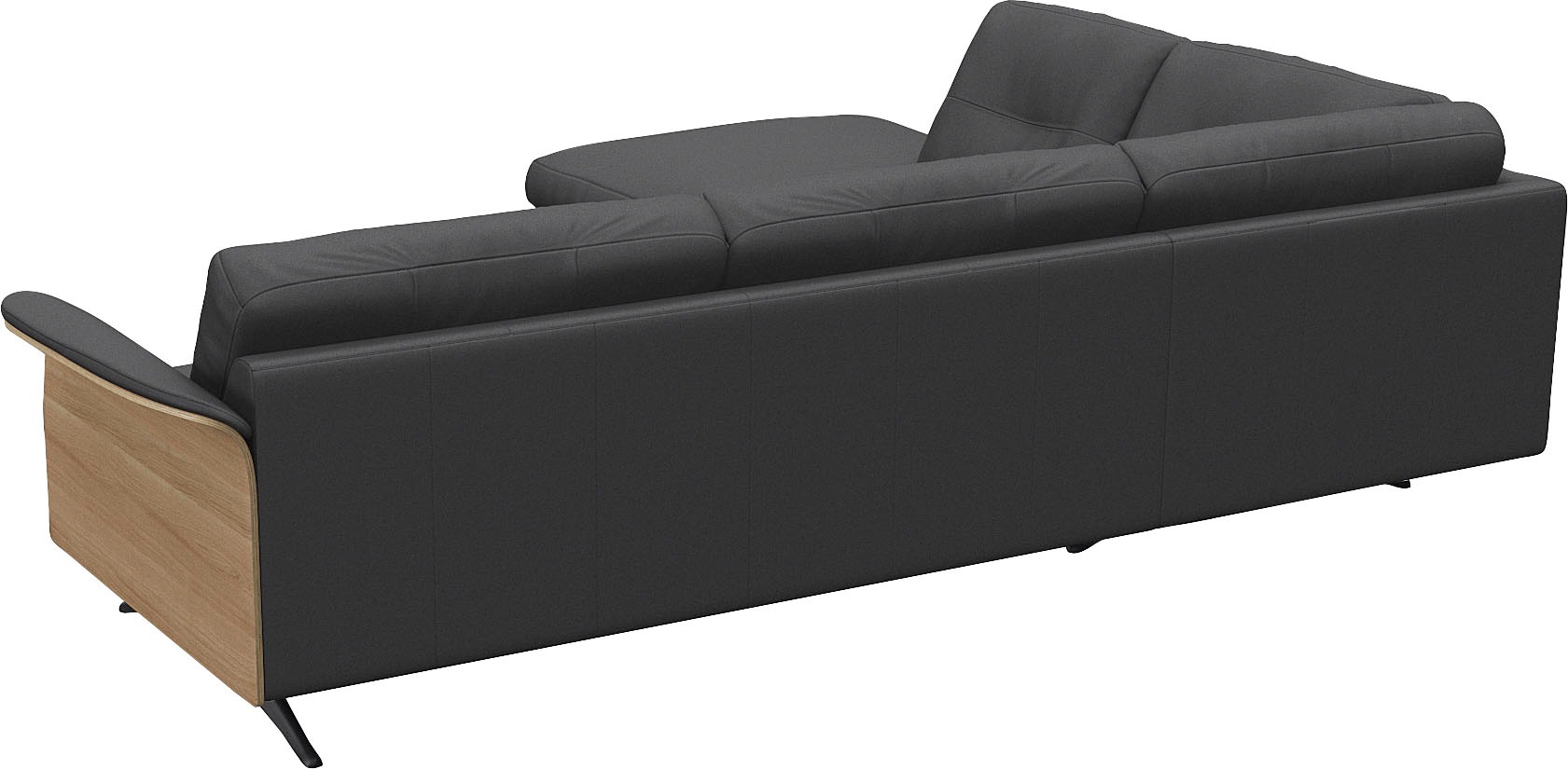FLEXLUX Ecksofa »Glow, super bequem durch hochwertigem Sitzaufbau mit Federkern, L-Form«, Skandinavisches Design, In hochwertiger Verarbeitung