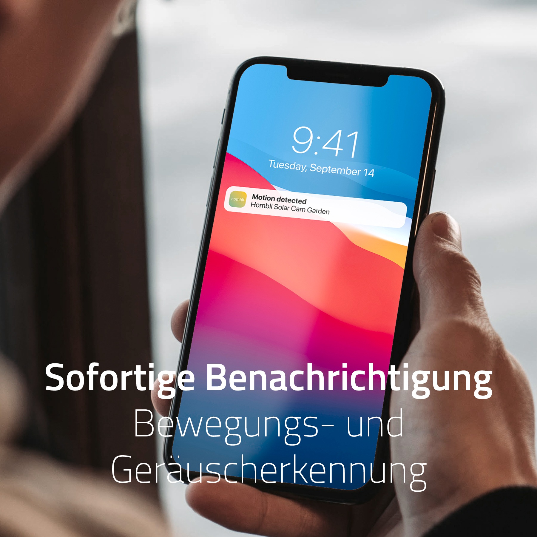Hombli Überwachungskamera »Smart Solar Cam«, Außenbereich