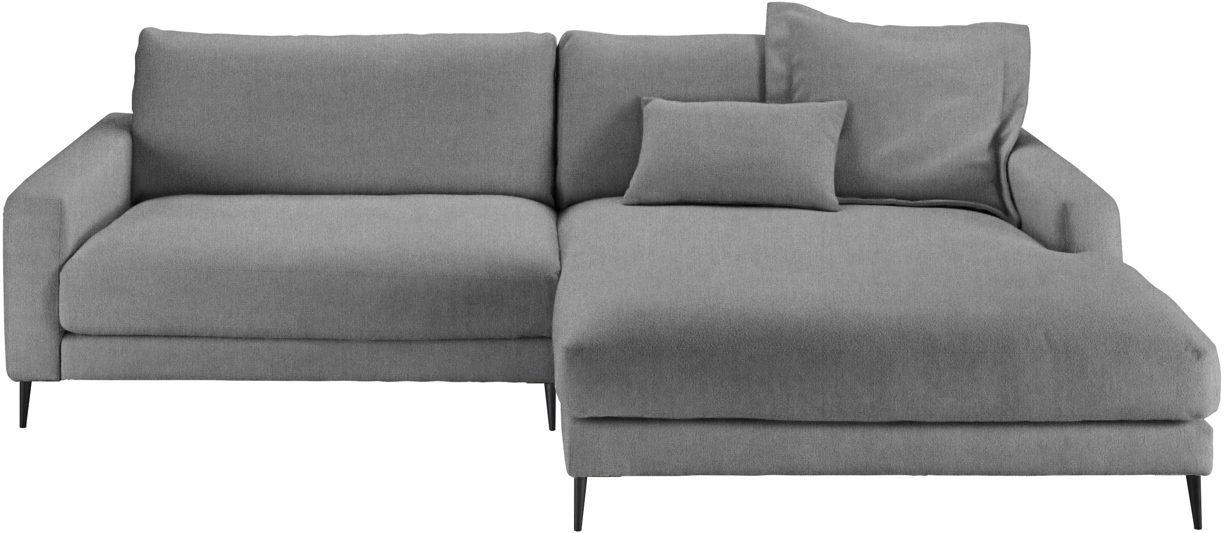 INOSIGN Ecksofa "Downtown, B/T/H: 272/190/84 cm L-Form" weicher Sitzkomfort günstig online kaufen