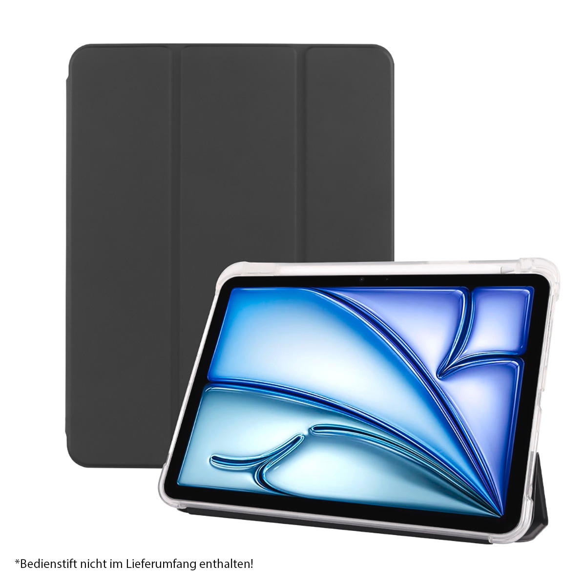 PEDEA Tablet-Hülle »Folio Trifold für Apple iPad Air 13 (M2 2024)«, Backcover, Schutzhülle, Tabletschutzhülle, Case, Schutzcase, stoßfest