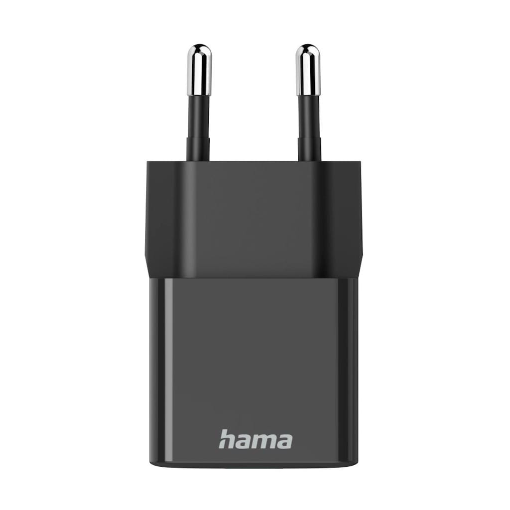 Hama USB-Ladegerät »Ladegerät 20 Watt, Schnellladegerät mit Power Delivery u. Quick Charge«