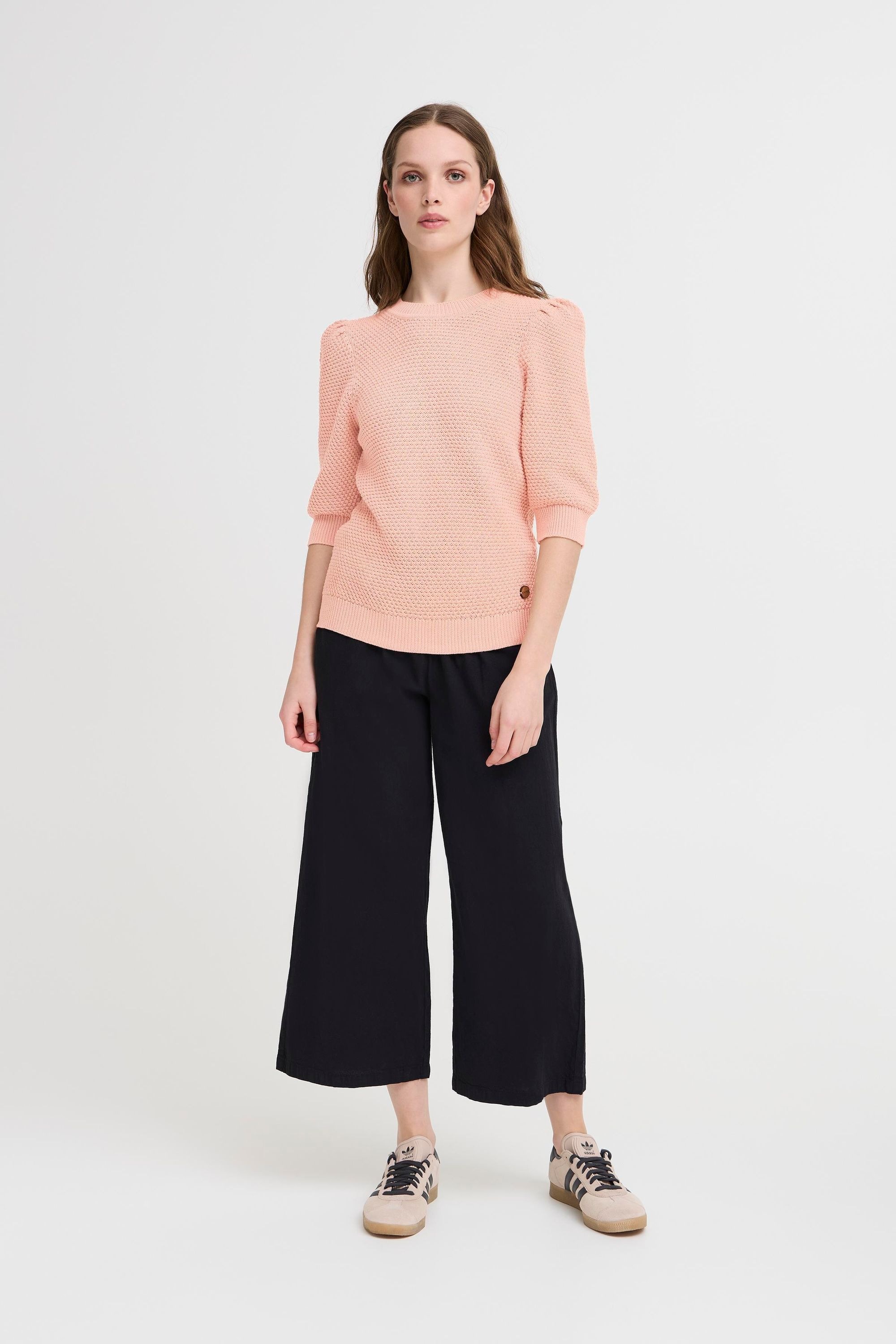 OXMO Strickfleece-Pullover "Strickpullover OXMicha" günstig online kaufen