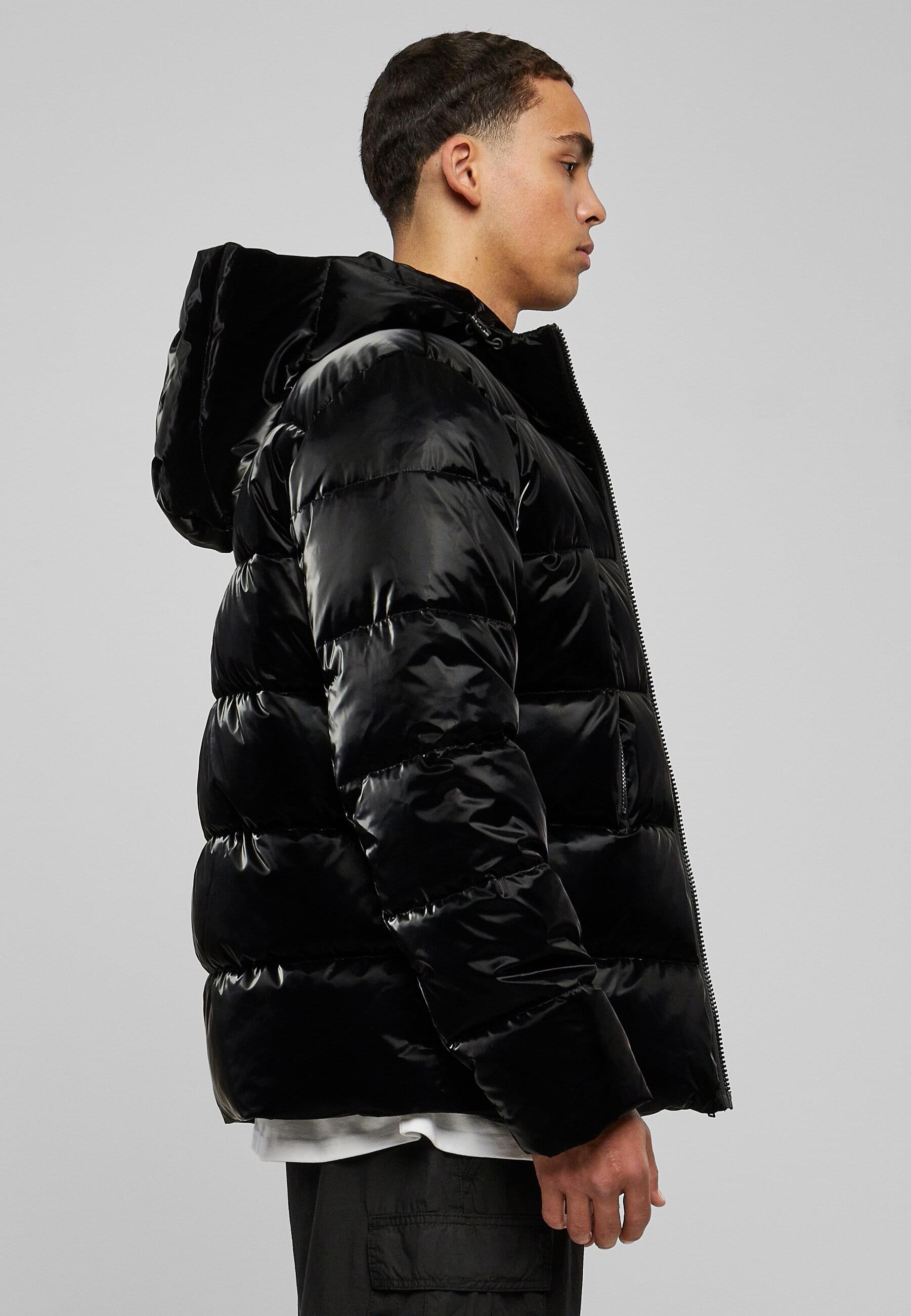 URBAN CLASSICS Allwetterjacke »Urban Classics Herren Shark Skin Puffer Jacket«, (1 St.), mit Kapuze