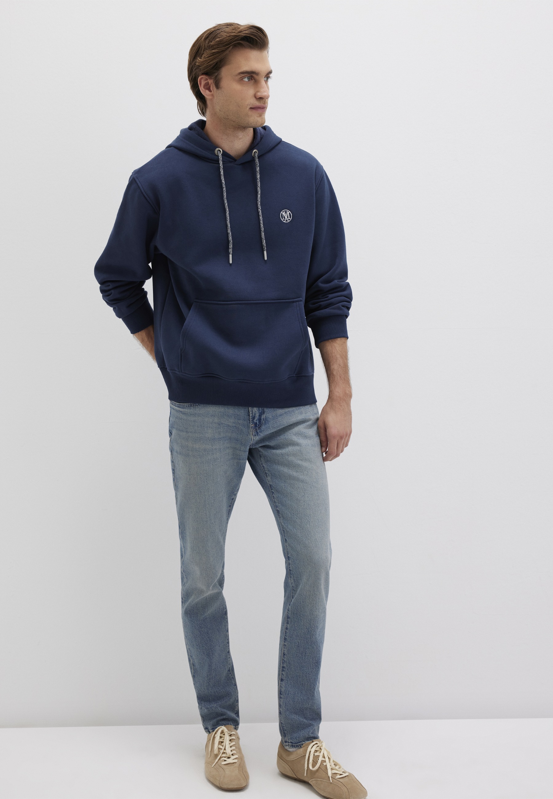 Thumbnail - Mavi Kapuzenpullover "HOODIE" Logo Hoodie