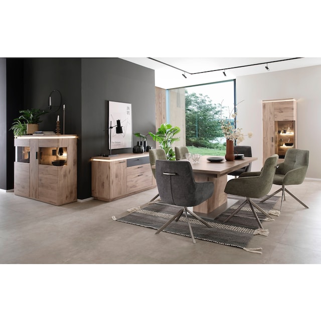 BAUR cm mit furniture »Xativa«, 180°drehbar MCA Komfortsitzhöhe Nivellierung, 4-Fußstuhl 49 St., | 2