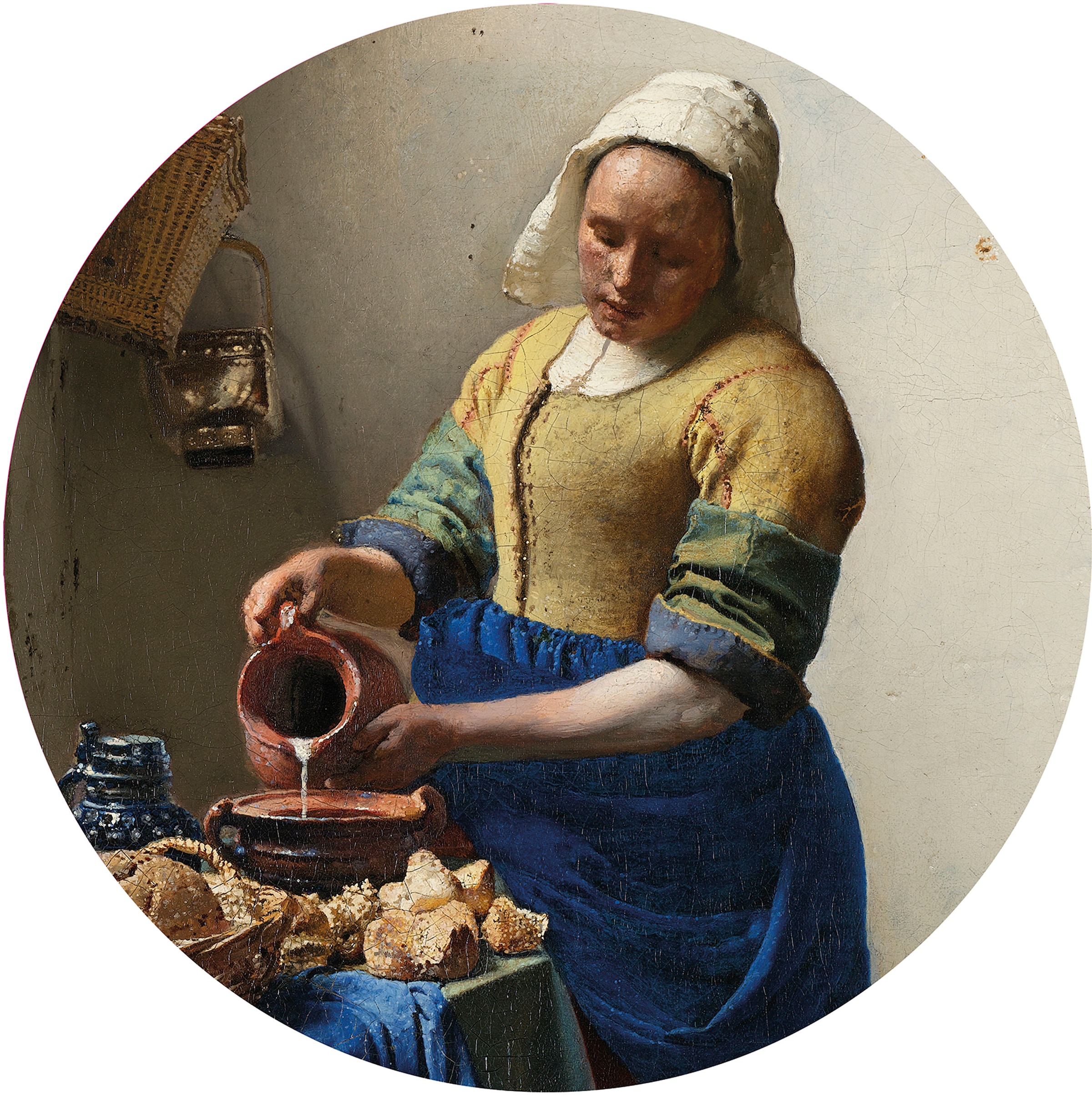 Art for the home Wandtattoo "Milchmädchen Vermeer" günstig online kaufen