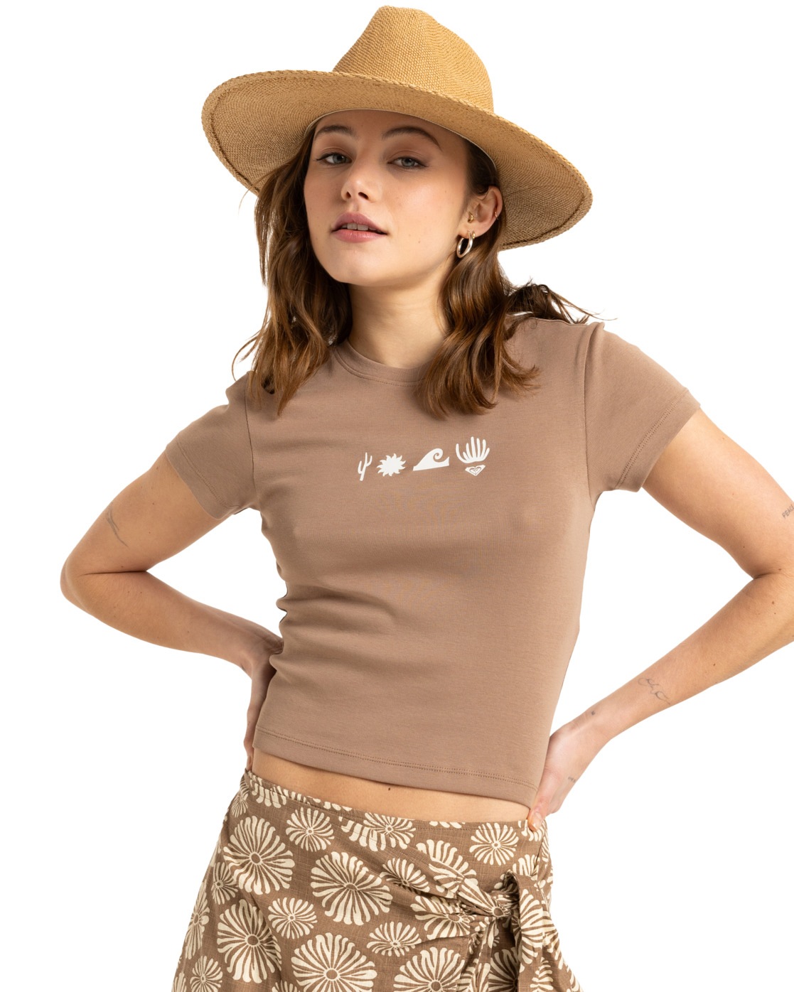 Roxy T-Shirt "Beach Love" günstig online kaufen