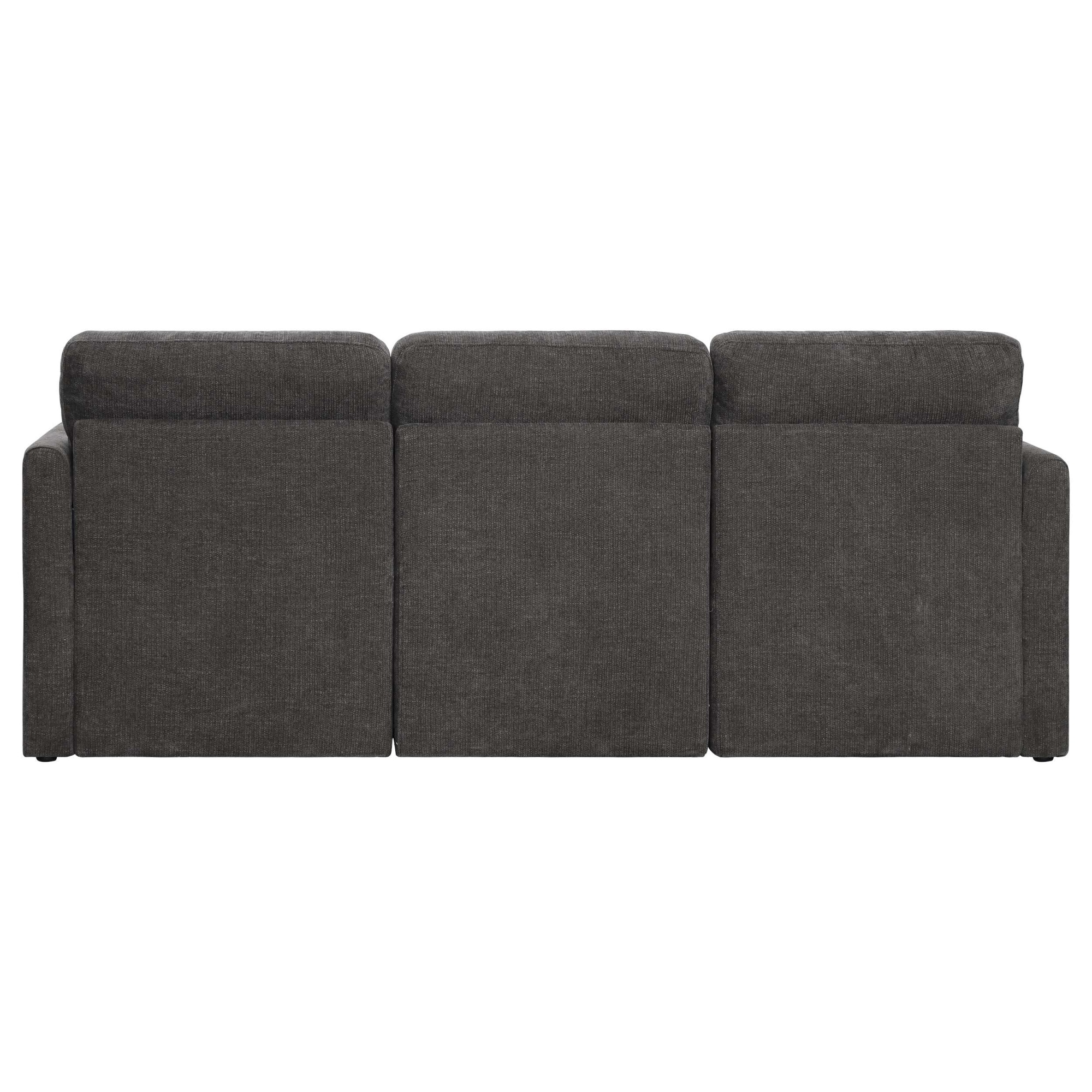 Dorel Home Ecksofa »NORDHUS, L-Form, 200 cm, Recamiere rechts/links montierbar« Recamiere, Stauraum, Cord und feiner Webstoff-Bezug