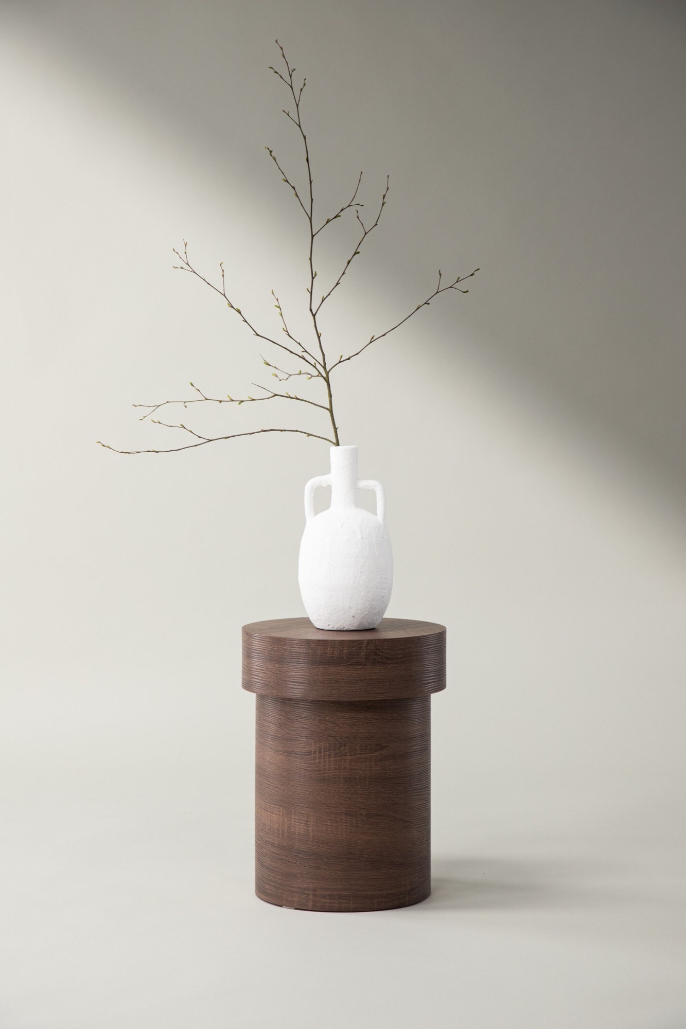 Venture Home Beistelltisch »Malung, kompakter runder Beistelltisch, FSC, Ø 35 cm« Ablagetisch, MDF, rund, schlicht, kompakt, modern
