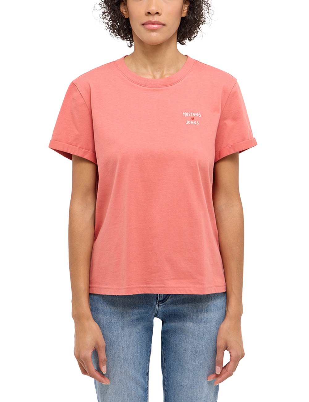 MUSTANG Kurzarmshirt "Damen Style Monroe"