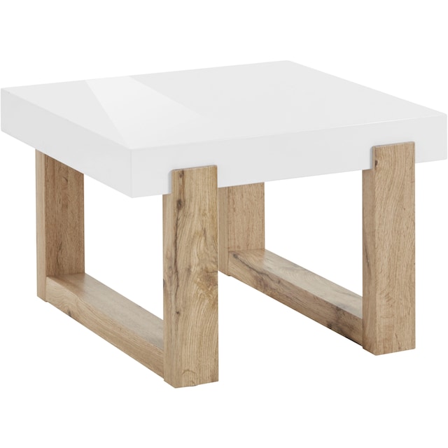 INOSIGN Couchtisch »Solid«, hochglanzfarbener weißer Tischplatte, in zwei  unterschiedlichen Größen kaufen | BAUR