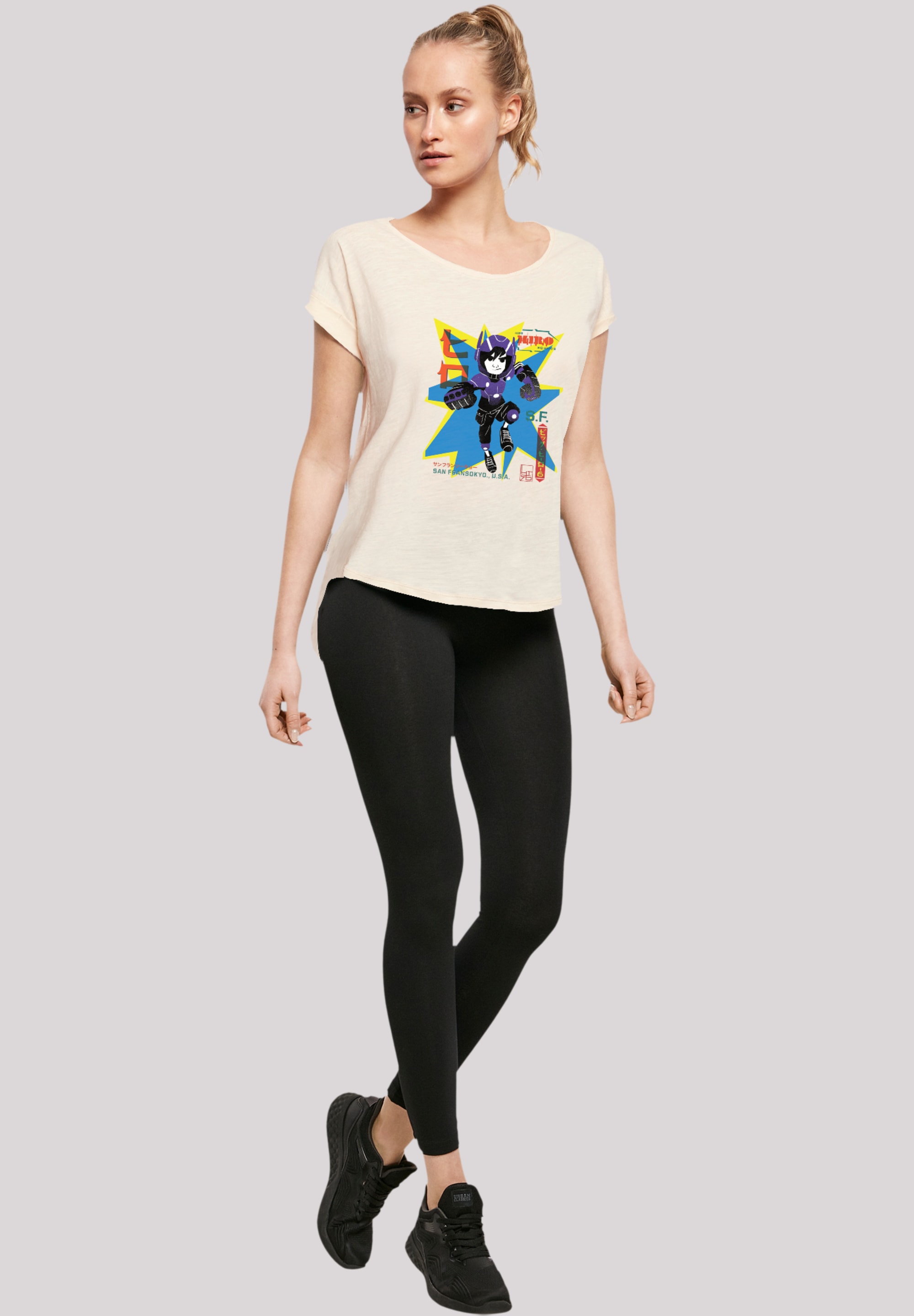 F4NT4STIC T-Shirt »Big Hero 6 Hiro Manga«, Premium Qualität