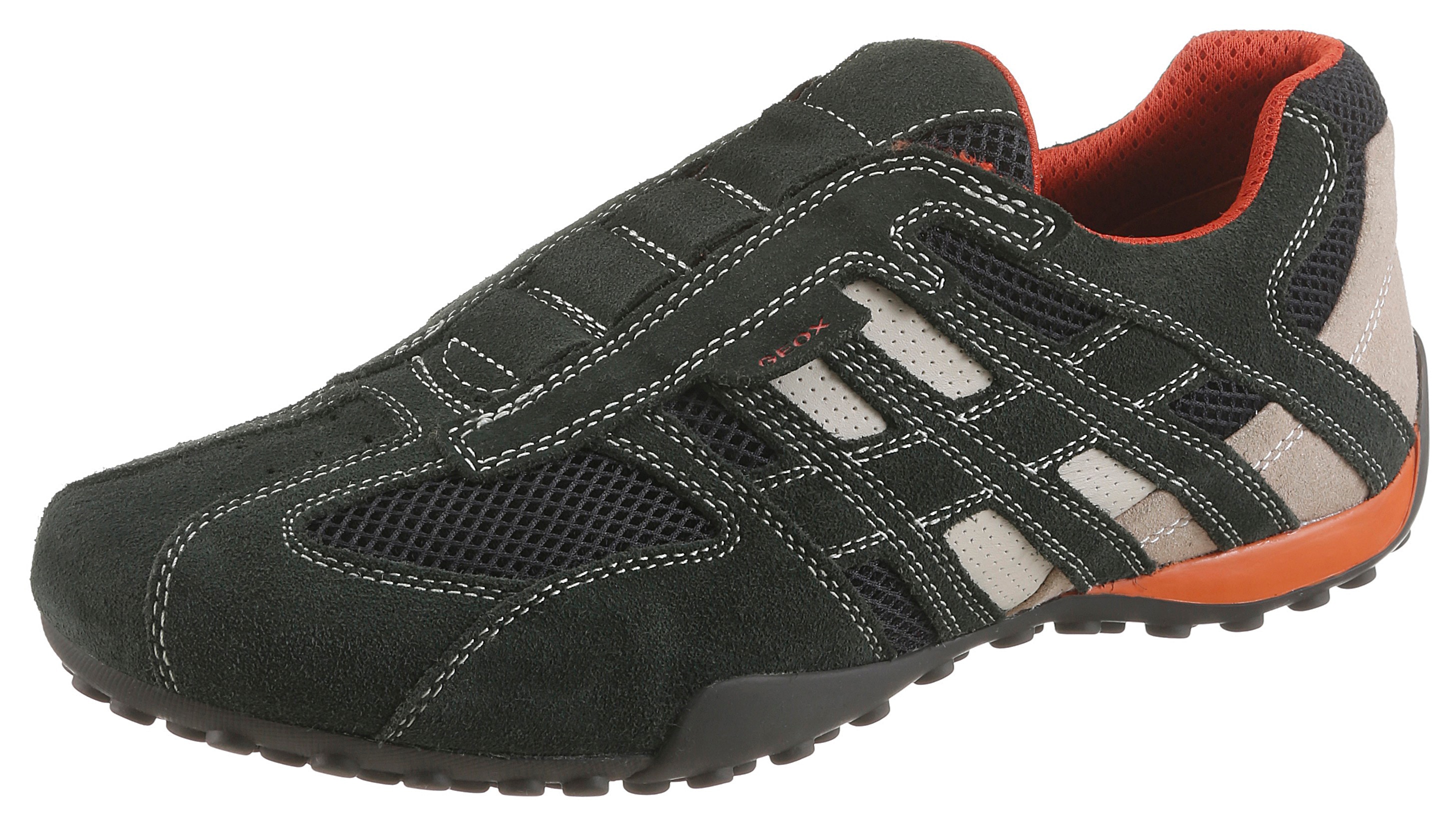 Geox Slip-On Sneaker "U SNAKE" Freizeitschuh, Slipper mit Geox Spezial Membran