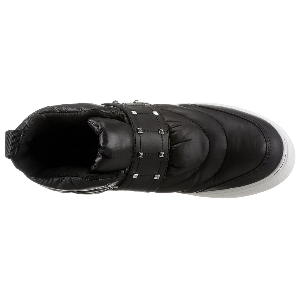 Schuhe Stiefeletten MICHAEL KORS Sneaker »Stirling«, mit Nieten besetzt schwarz Schuhe Stiefeletten MICHAEL KORS Sneaker »Stirling«, mit Nieten besetzt schwarz
