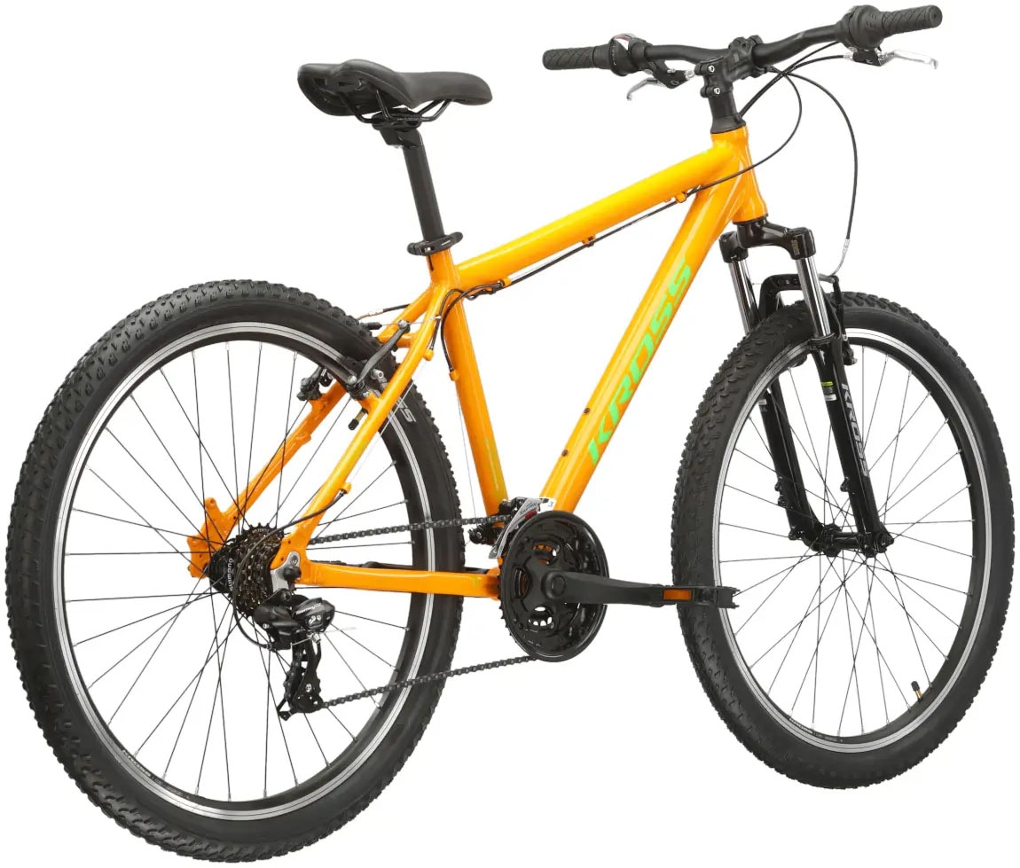 Kross Mountainbike »KROSS MTB Hardtail Hexagon 1.0 26" orange 21 Gänge«, 21 Gang, Shimano, TOURNEY TX800 Schaltwerk, Kettenschaltung