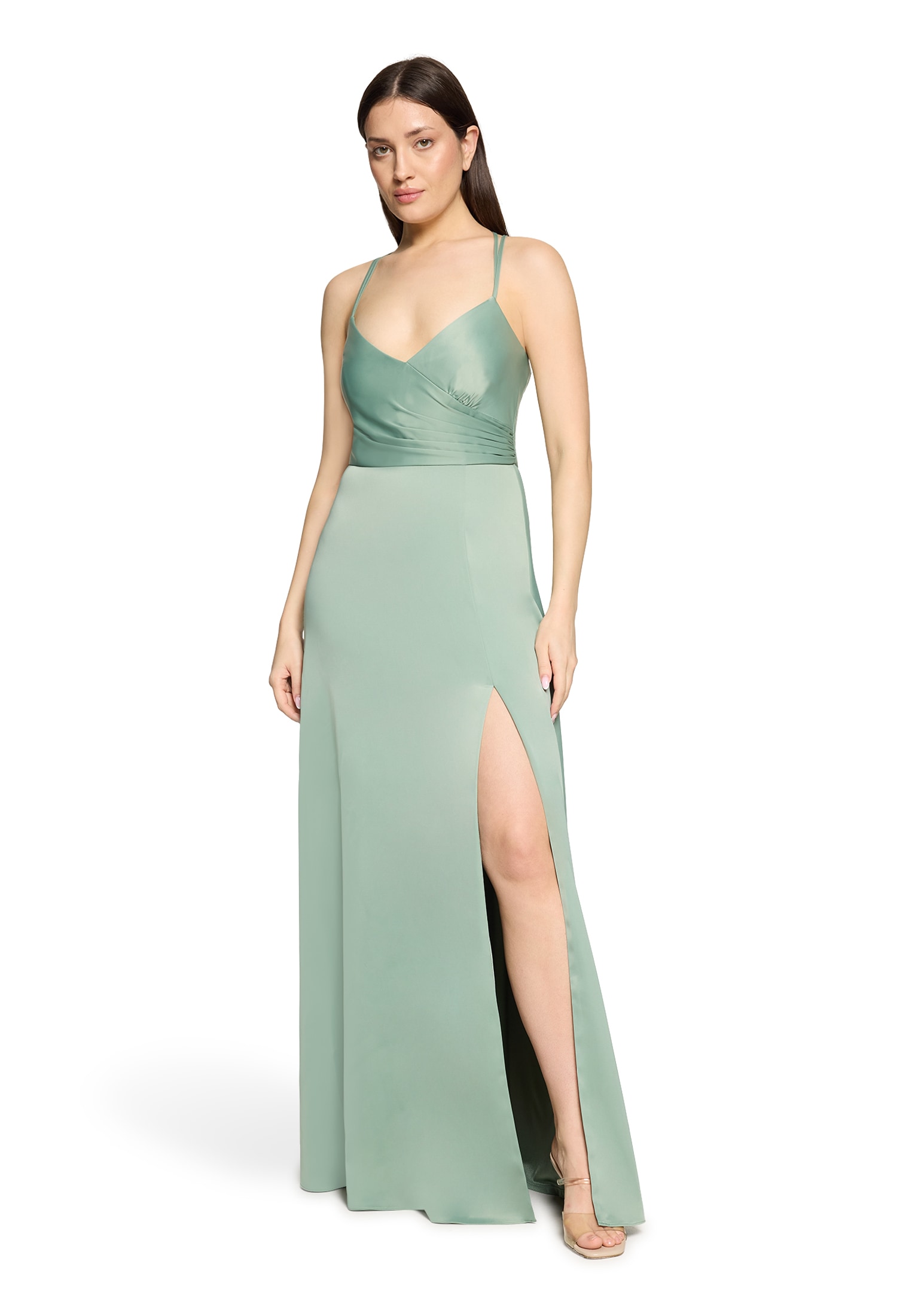 Vera Mont Abendkleid "Damen mit V-Ausschnitt" Ohne Tasche günstig online kaufen