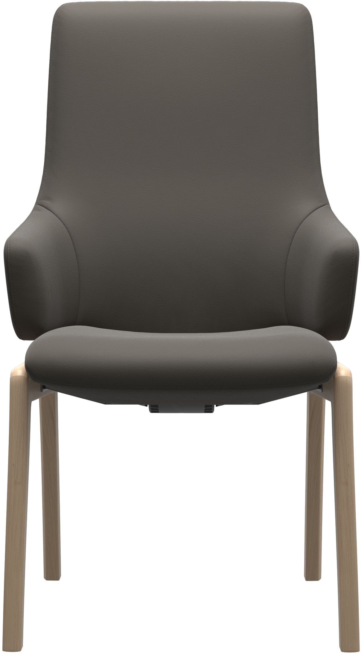 Stressless® Polsterstuhl »Laurel«, Leder PALOMA, High Back mit Armlehne, Größe L, mit abgerundeten Beinen in Eiche
